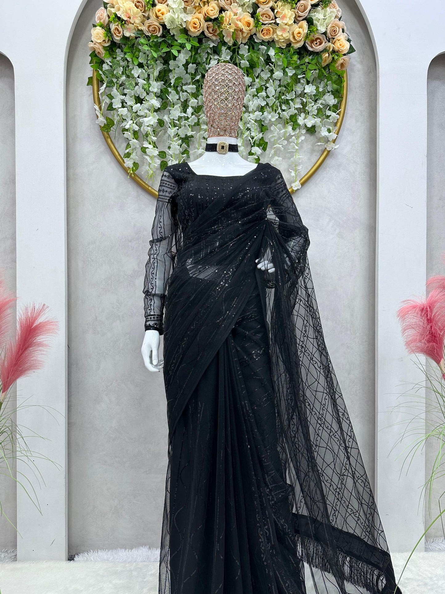 Zayrika Net Saree