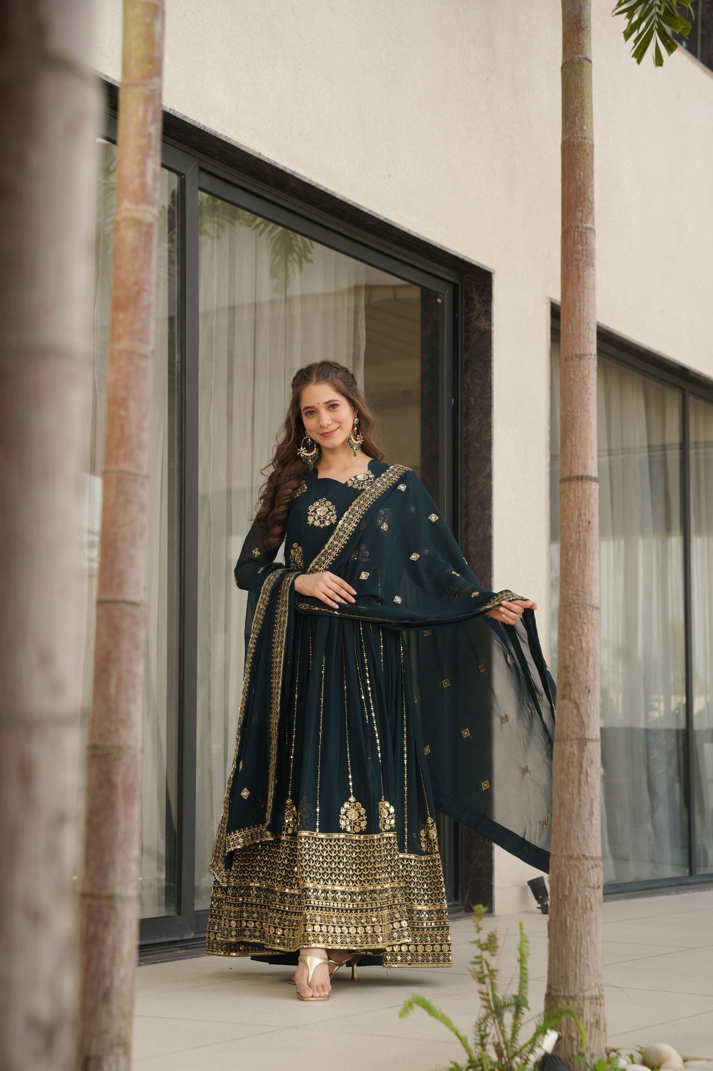 Rama Designer Gown Set