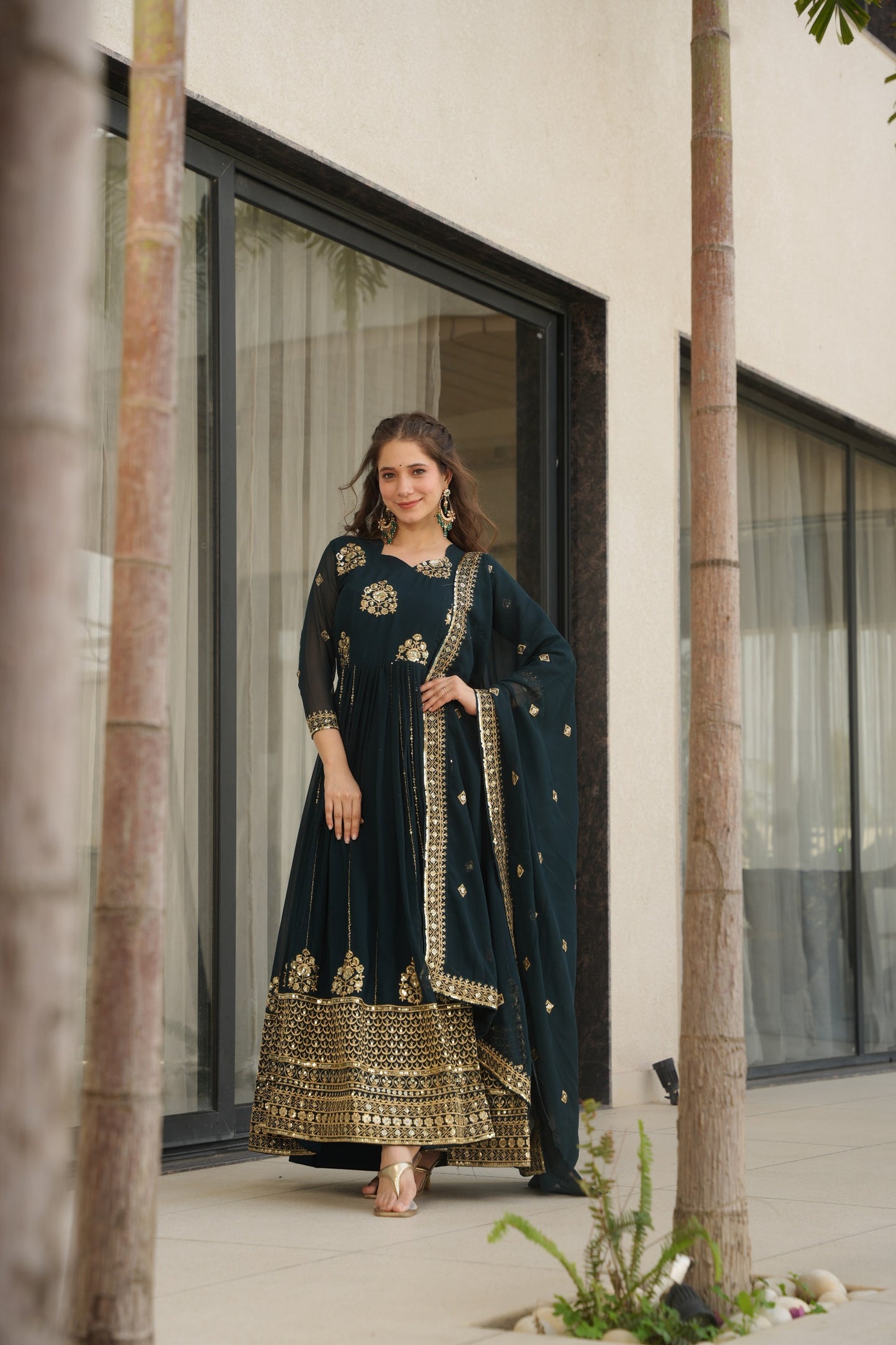 Rama Designer Gown Set