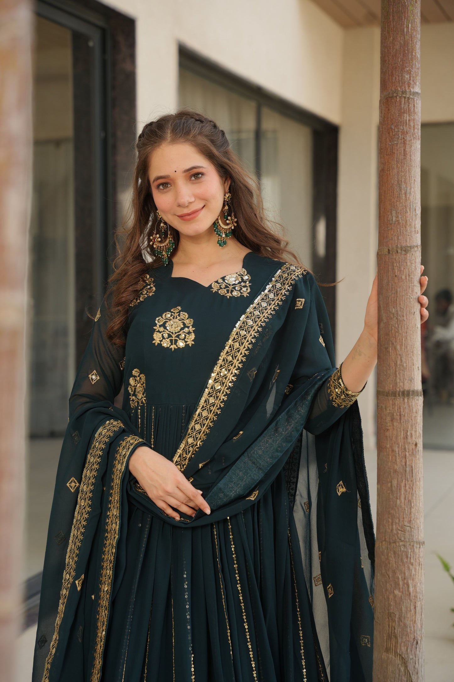 Rama Designer Gown Set