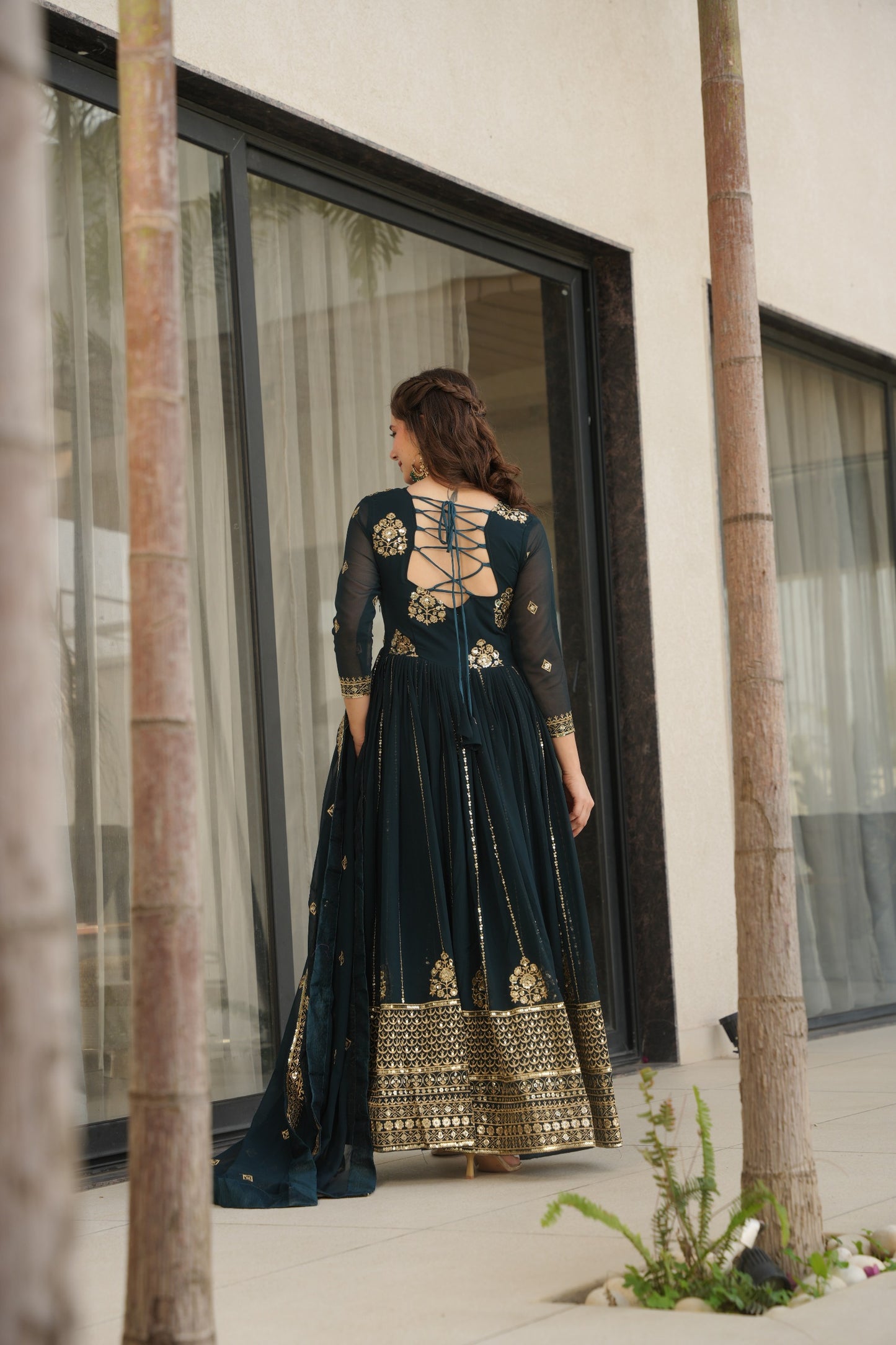 Rama Designer Gown Set