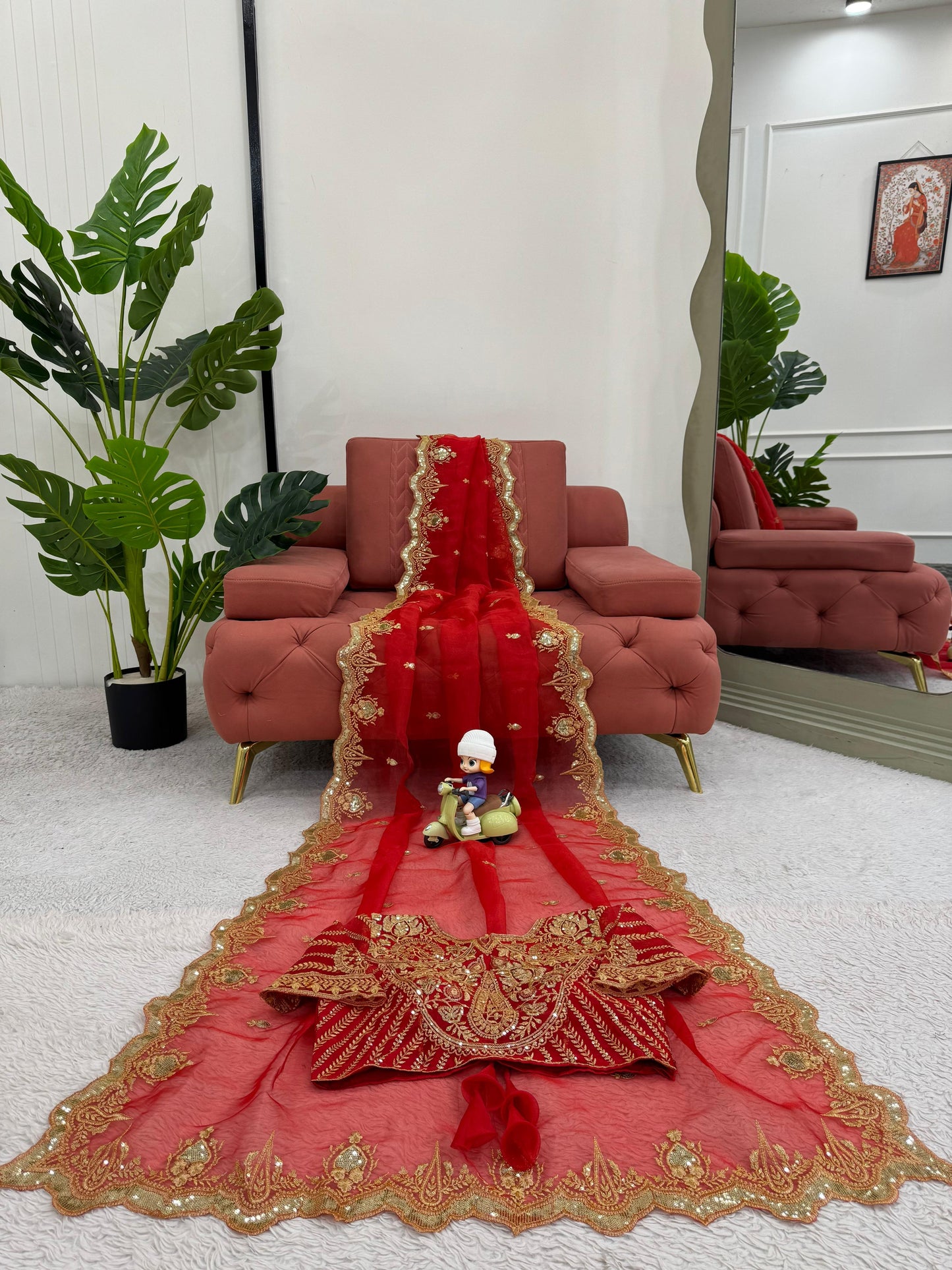 Organza Silk Saree ✨