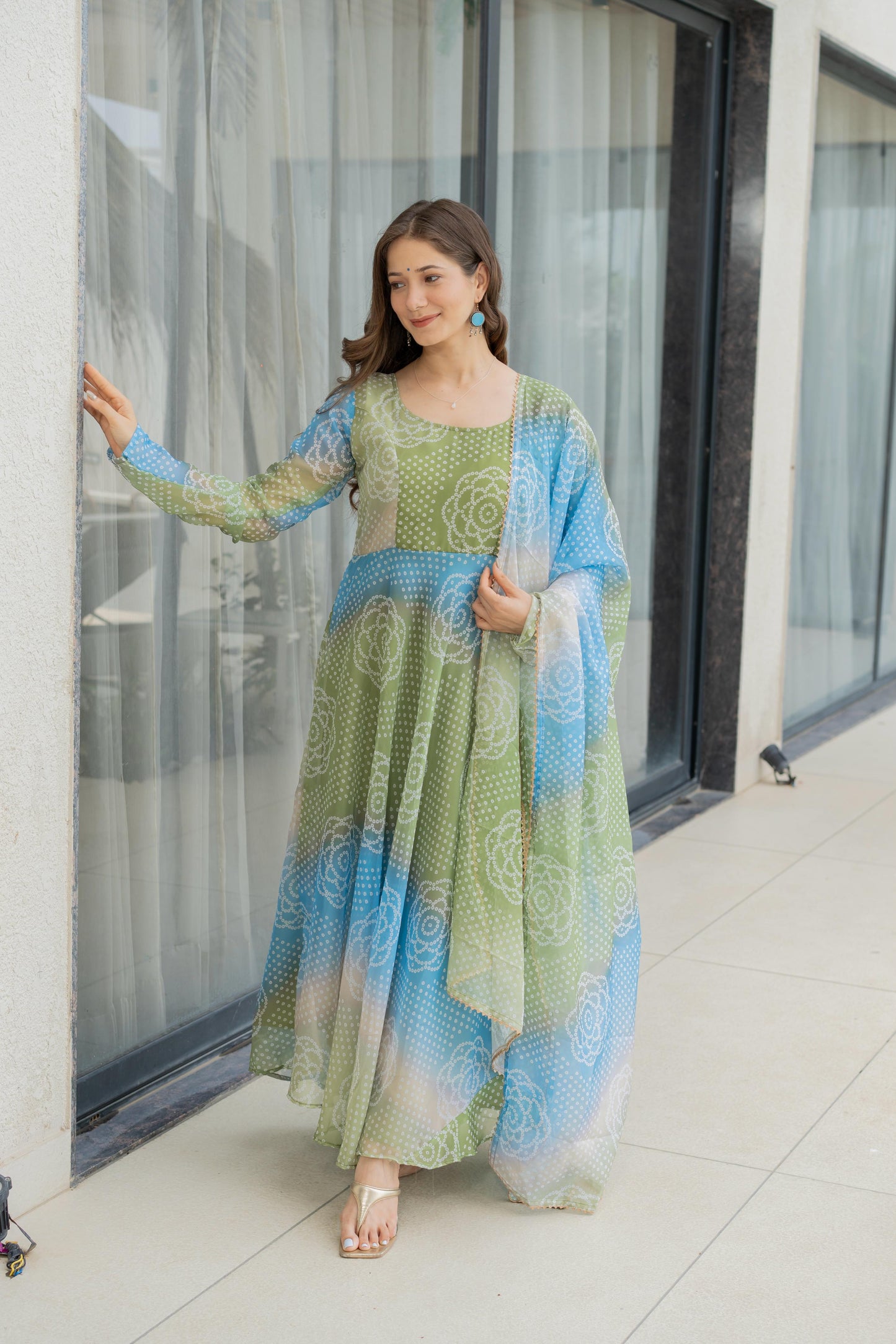 Fiora Party Gown Set