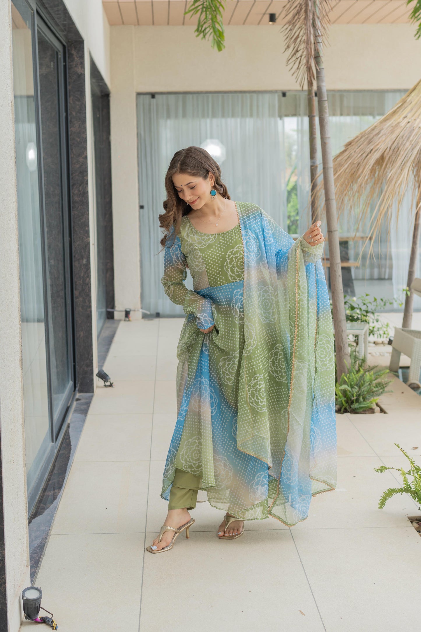 Fiora Party Gown Set