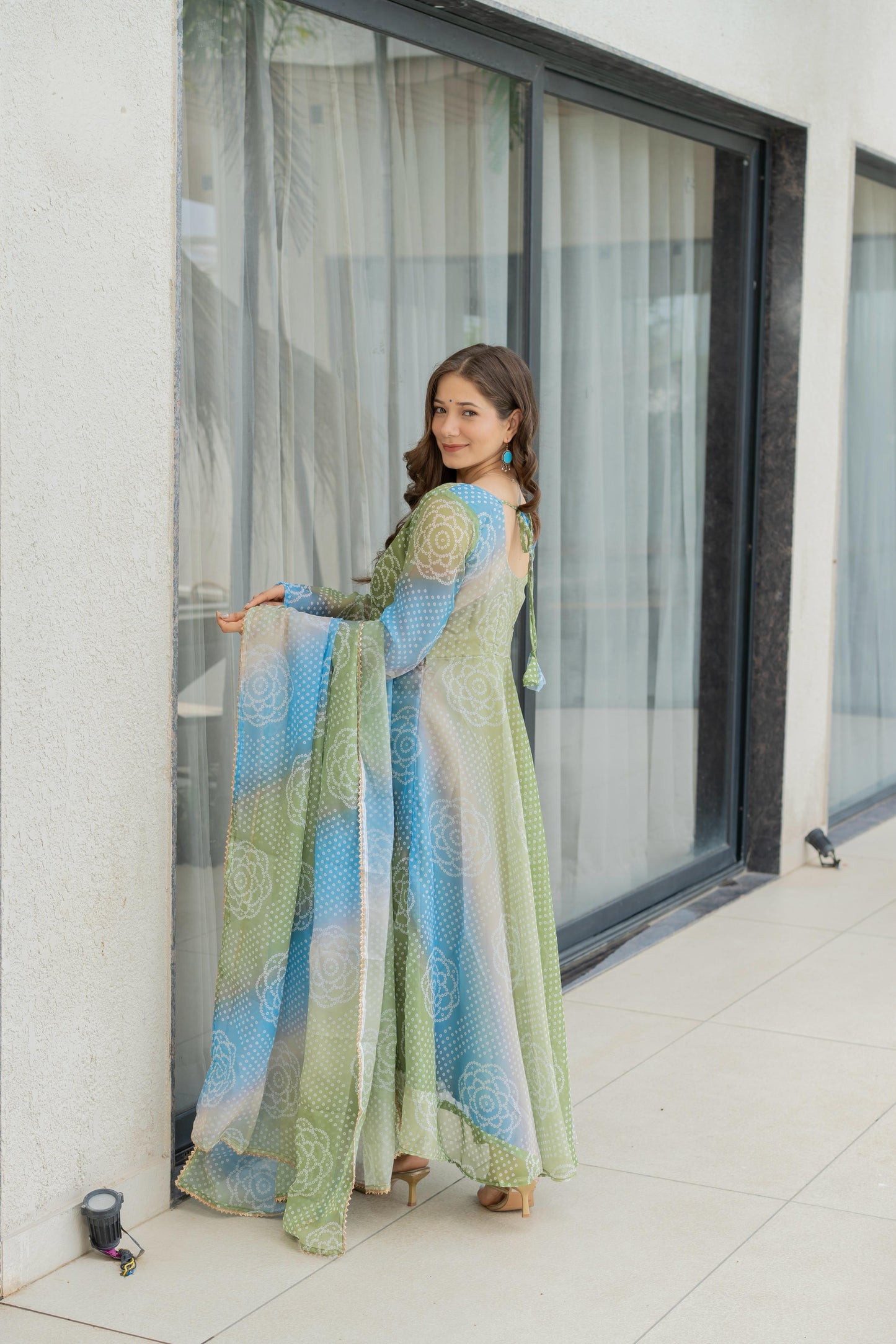 Fiora Party Gown Set