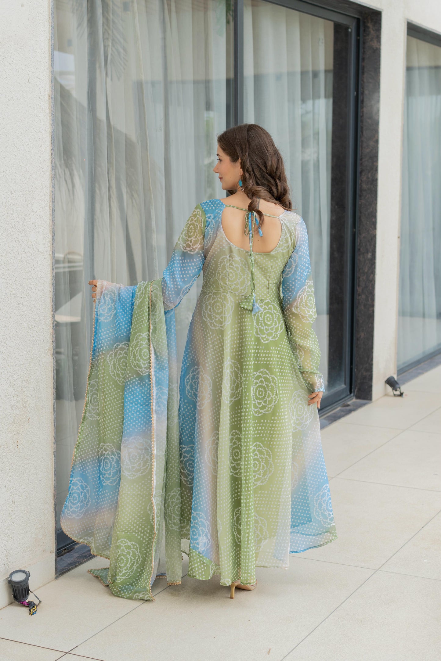 Fiora Party Gown Set