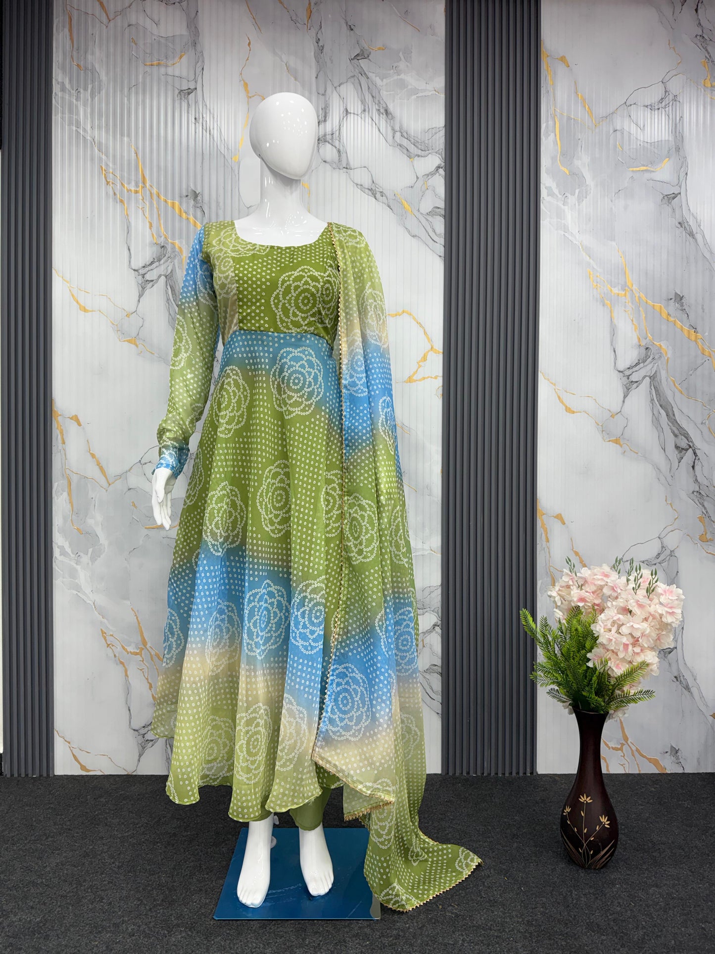 Fiora Party Gown Set