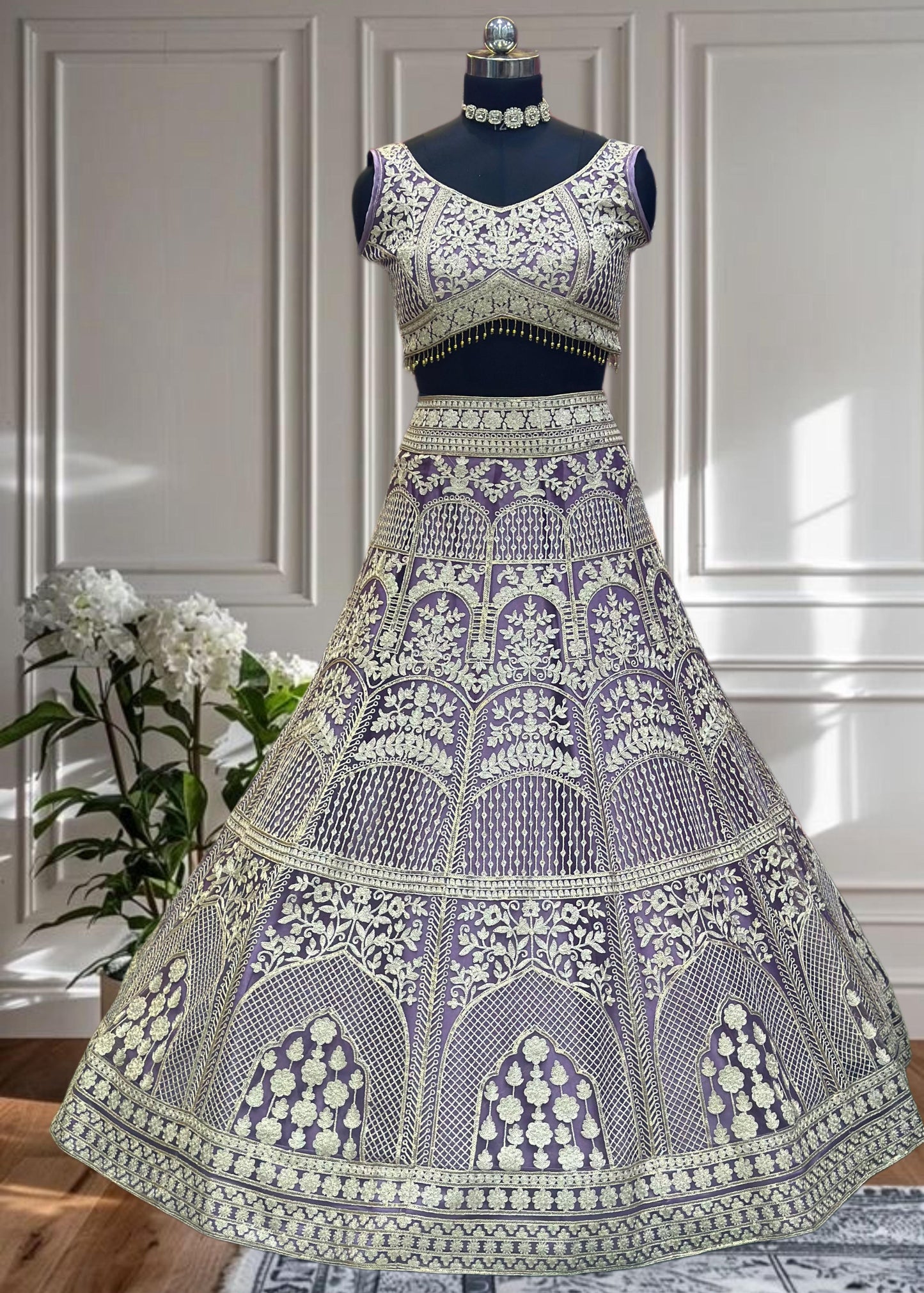 Bridal Net Lehenga