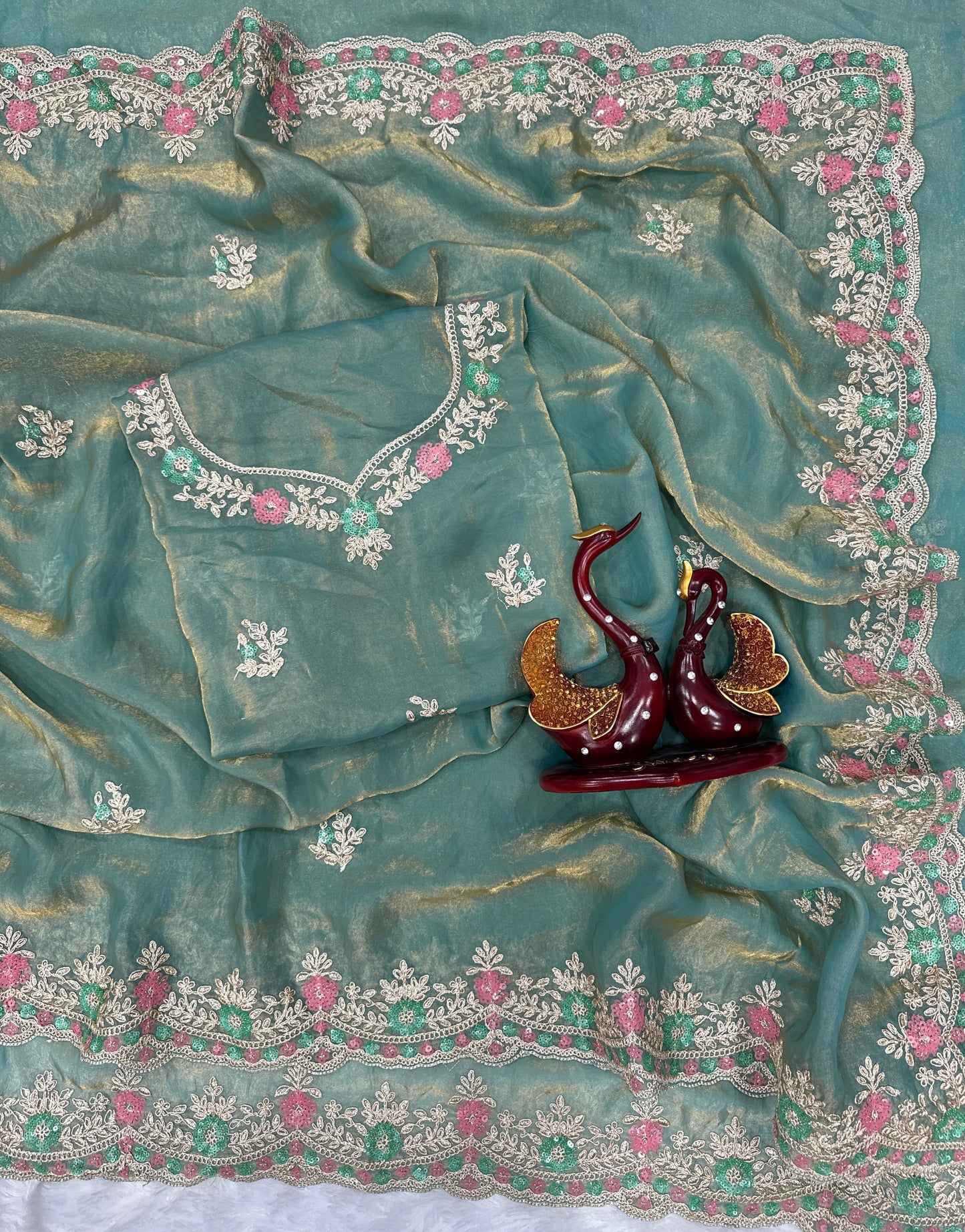 Designer Sequin Saree