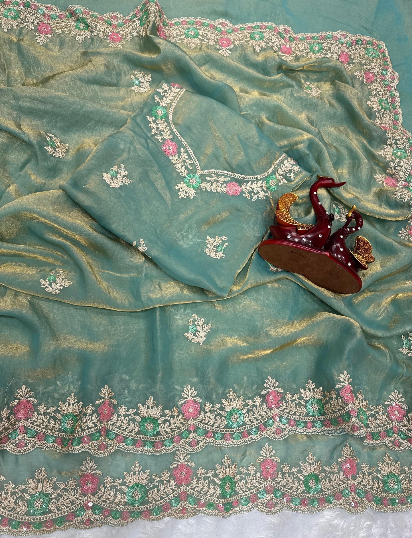 Designer Sequin Saree