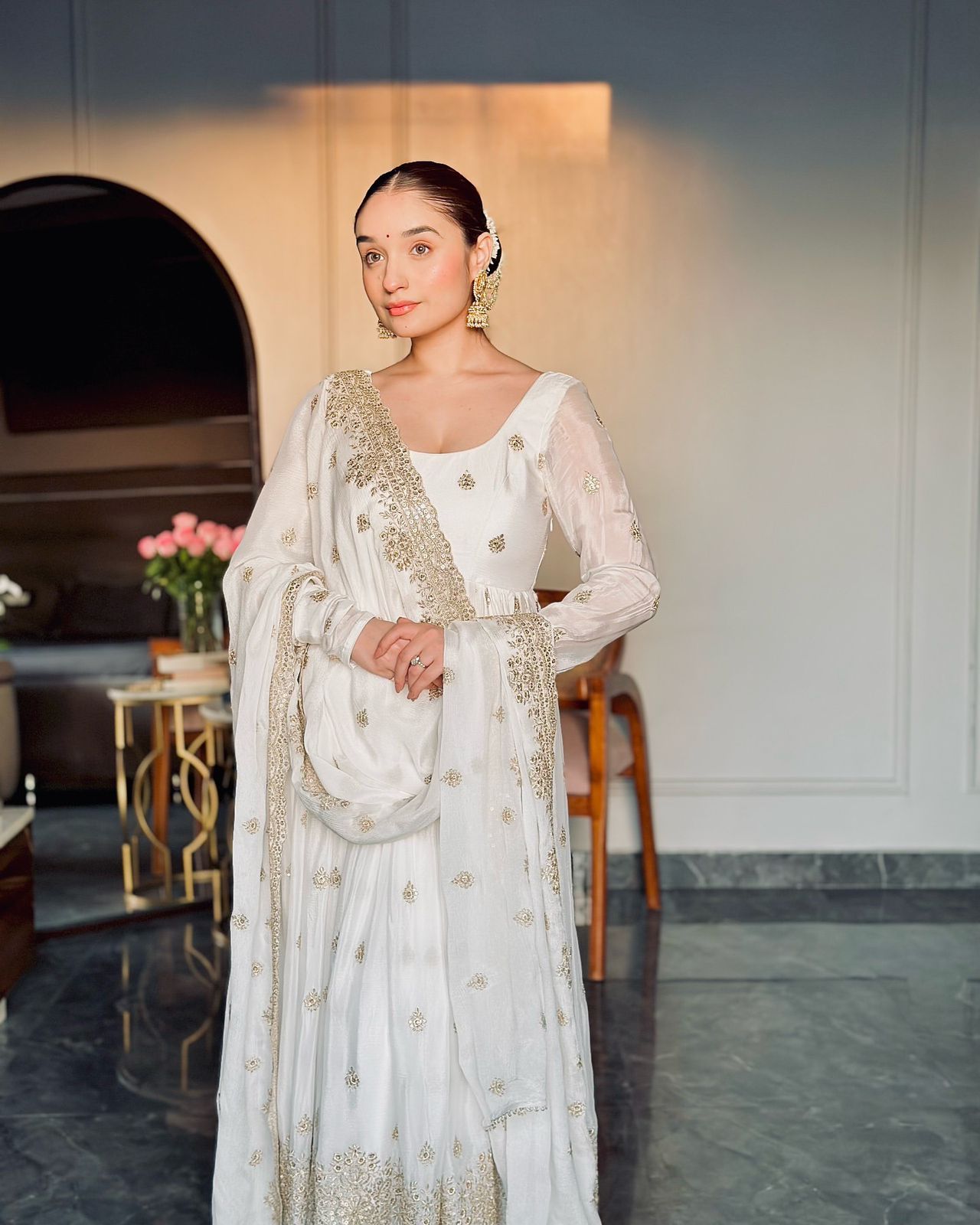Chinon Silk Gown
