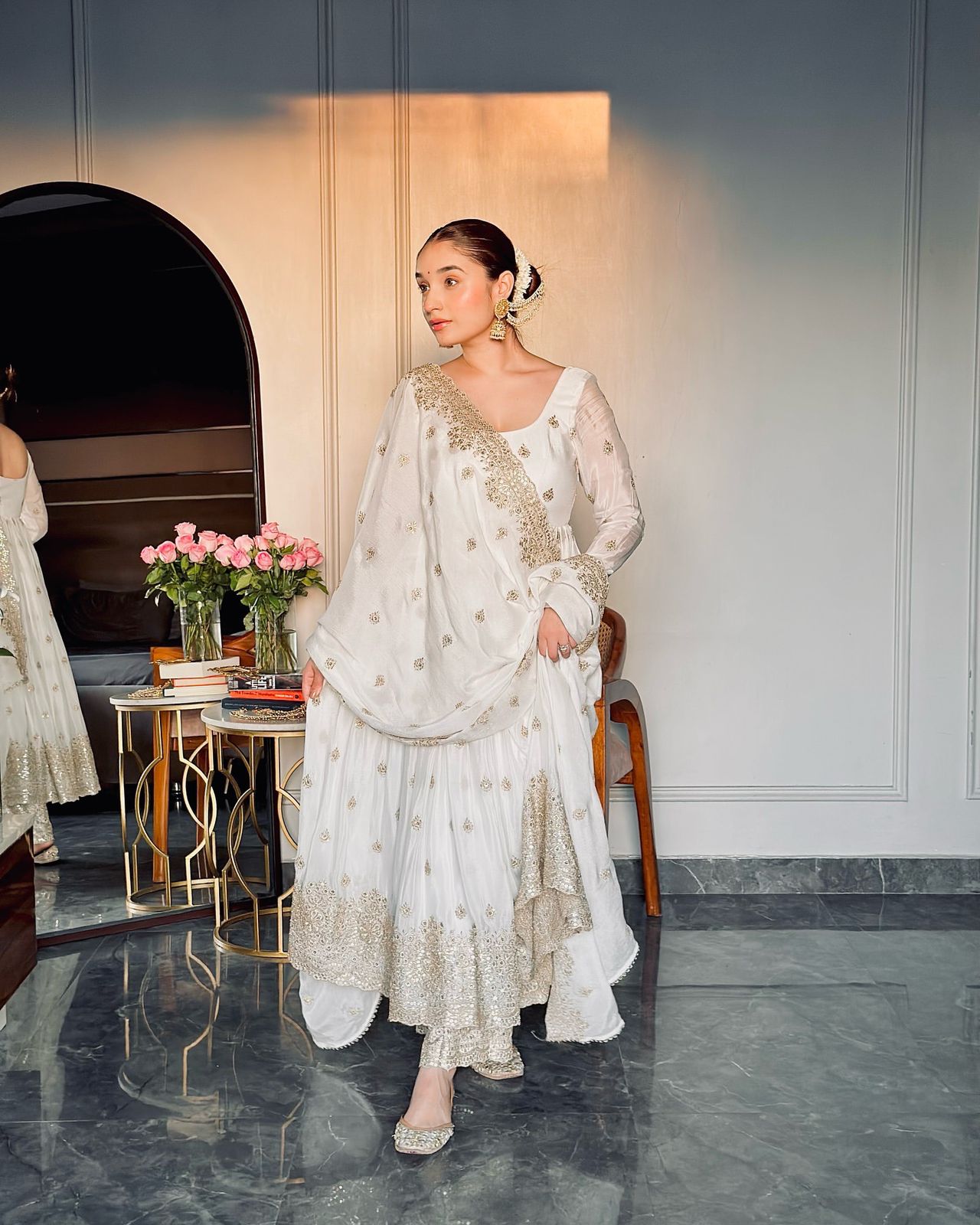 Chinon Silk Gown
