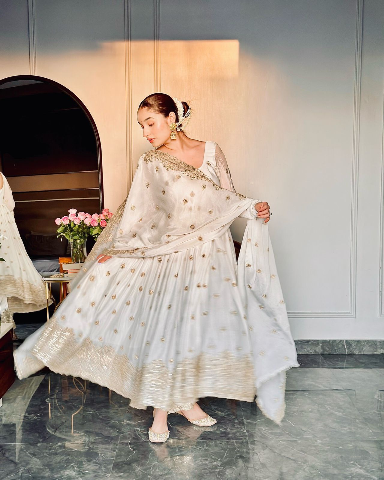 Chinon Silk Gown