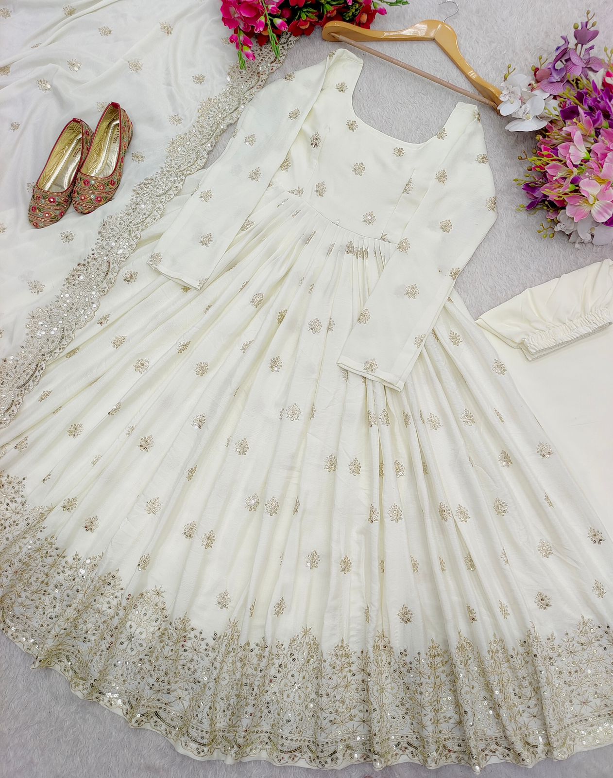 Chinon Silk Gown