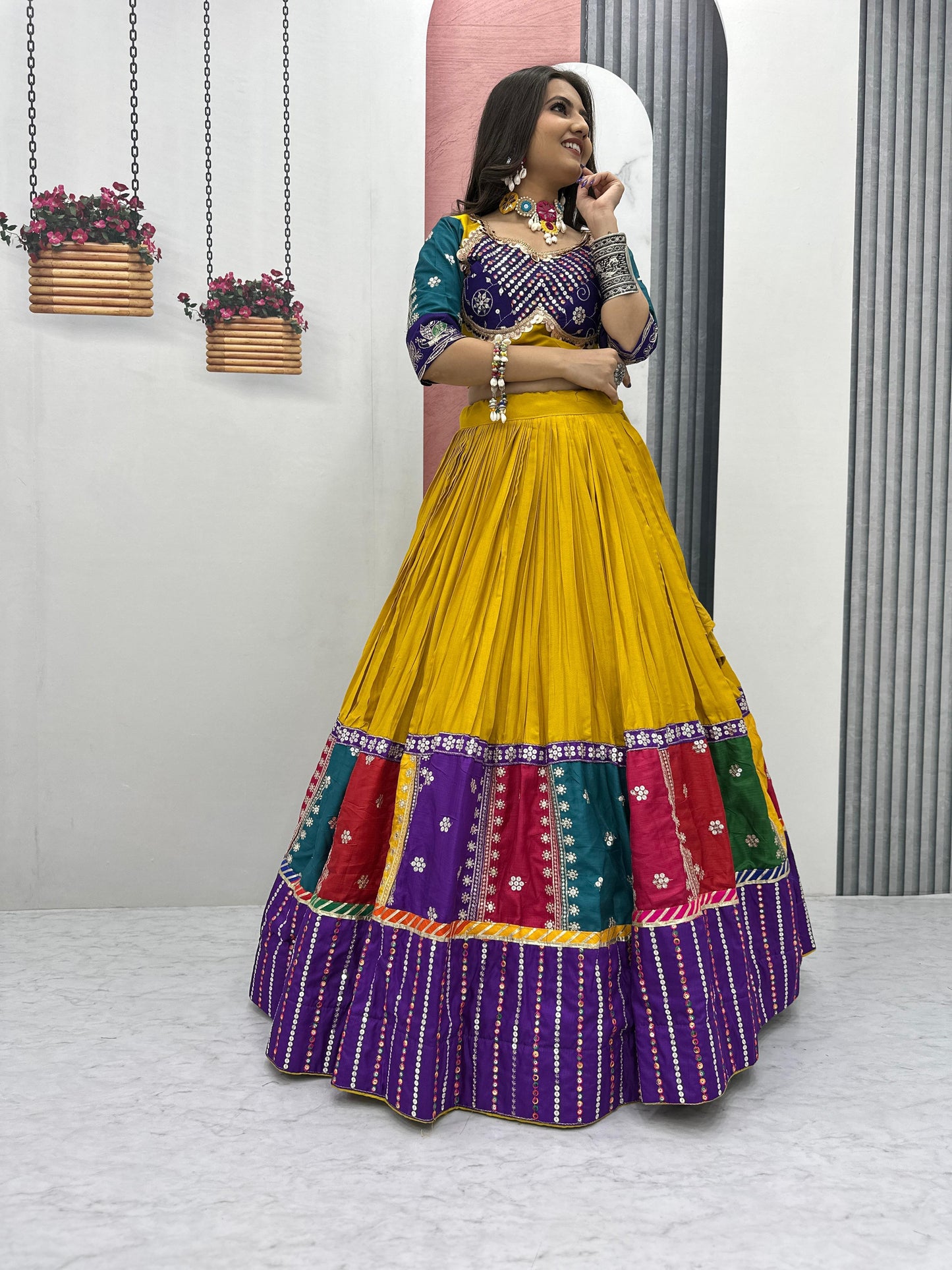 Ethnic Cotton Lehenga