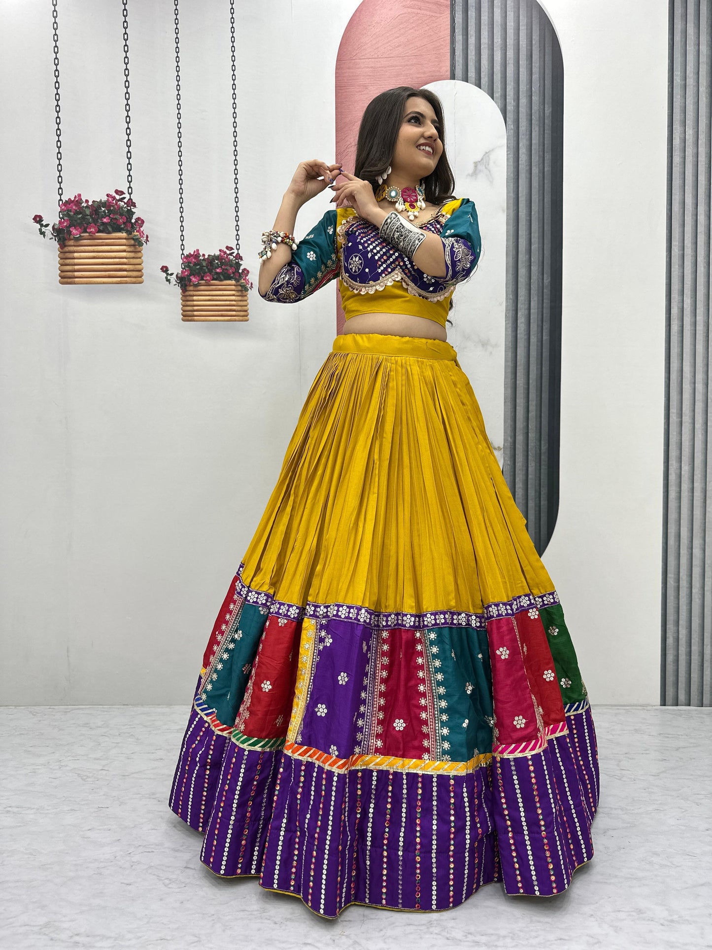 Ethnic Cotton Lehenga