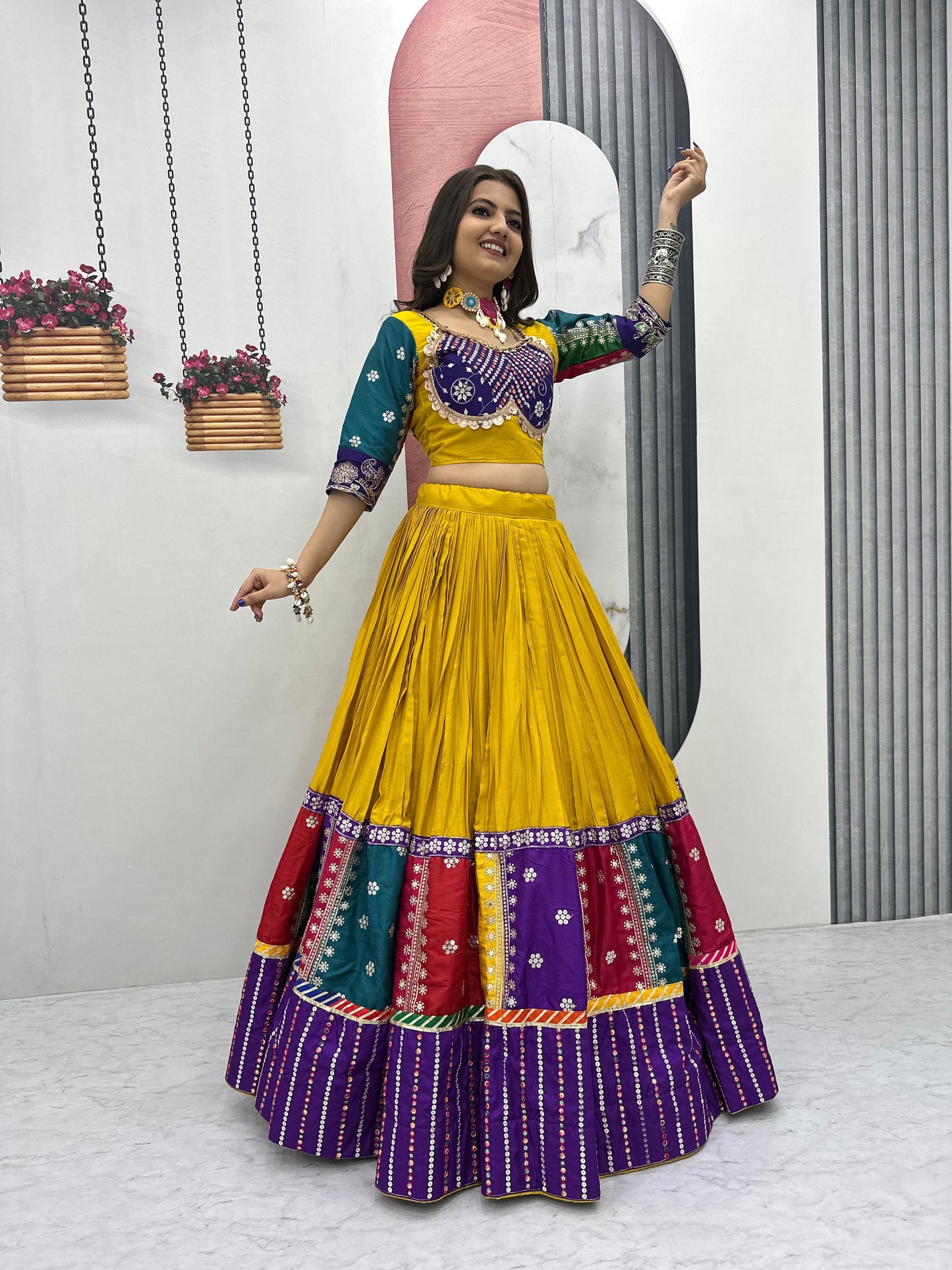 Ethnic Cotton Lehenga