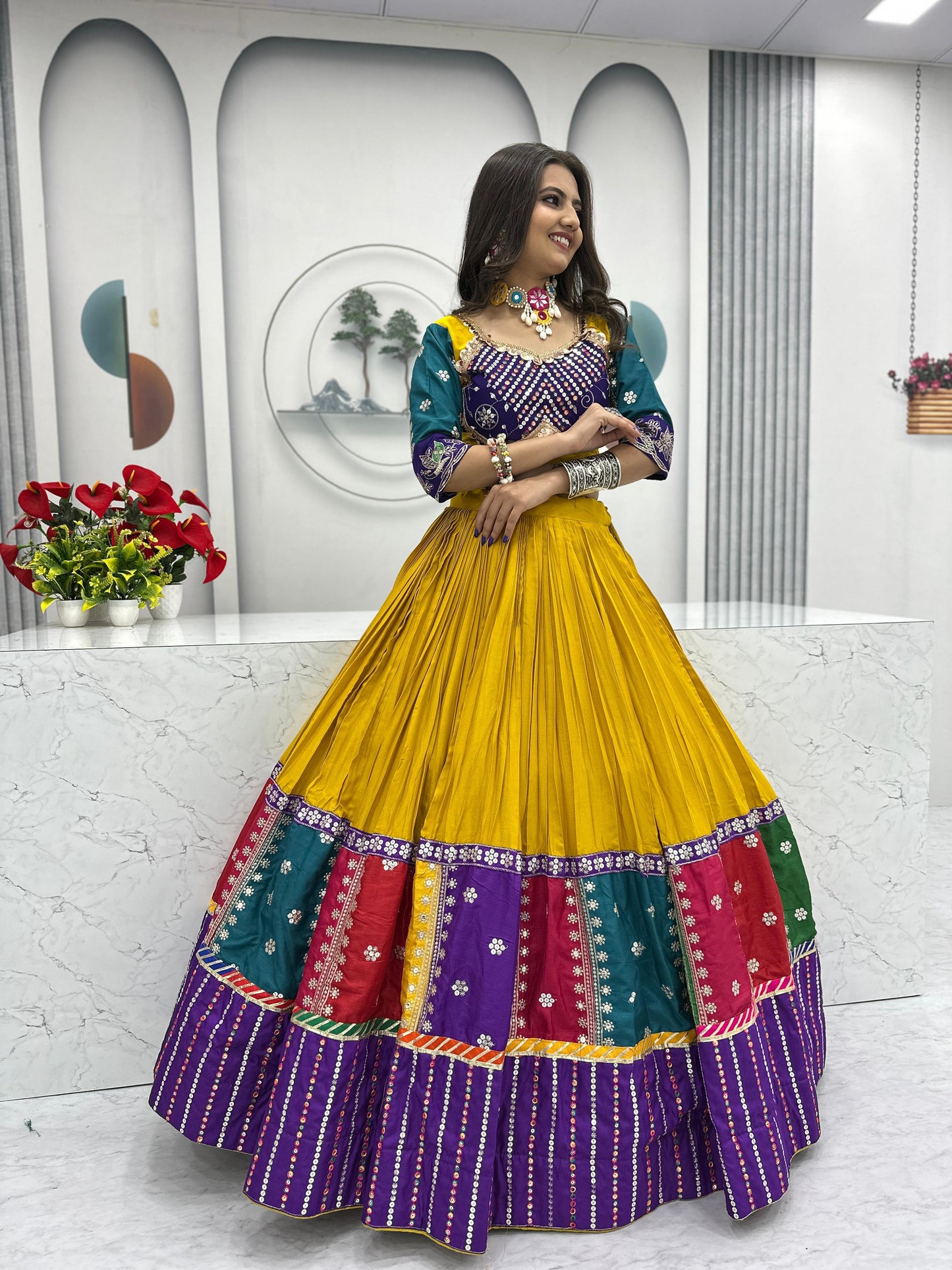 Ethnic Cotton Lehenga