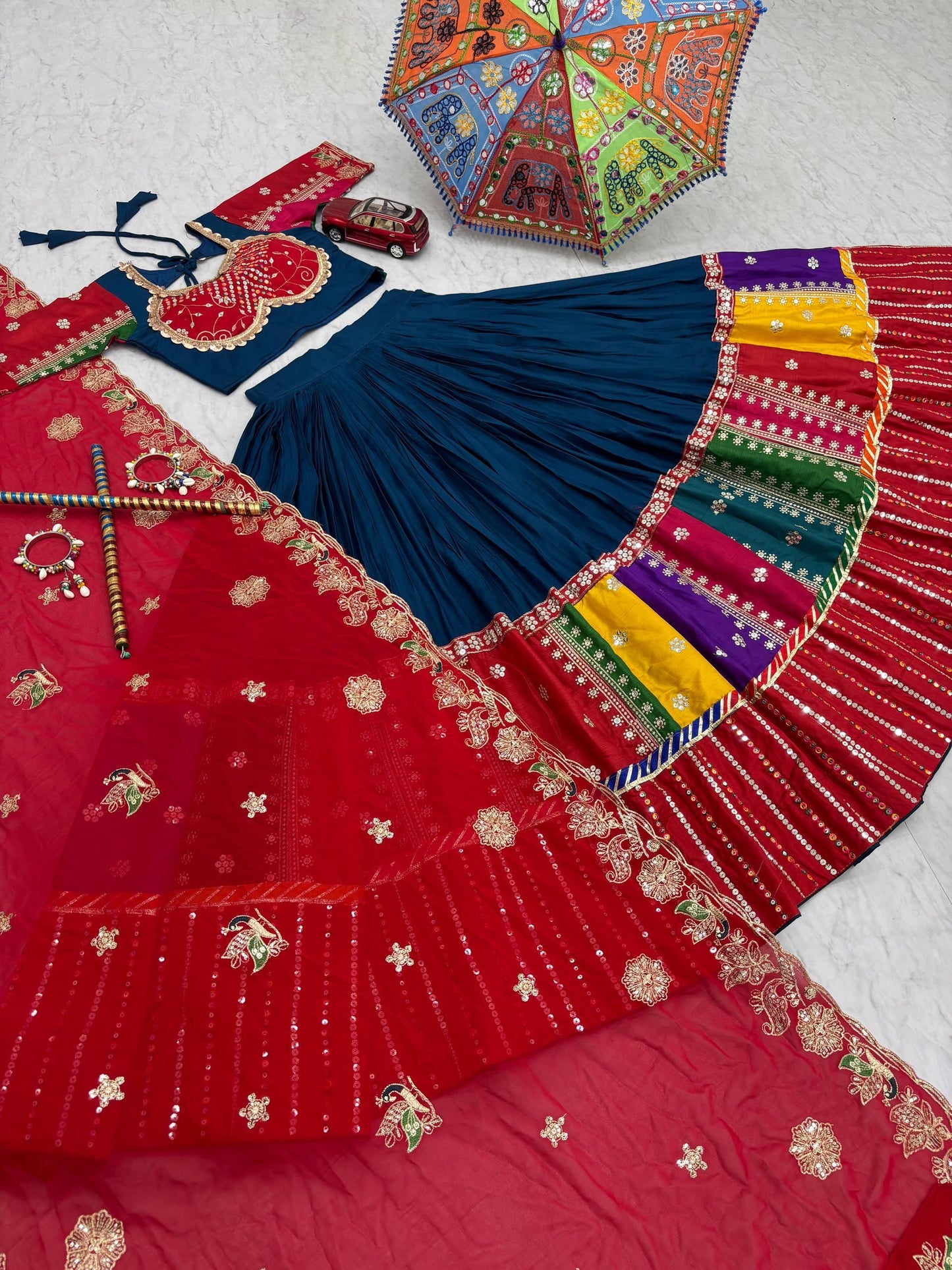 Cotton Navratri Set