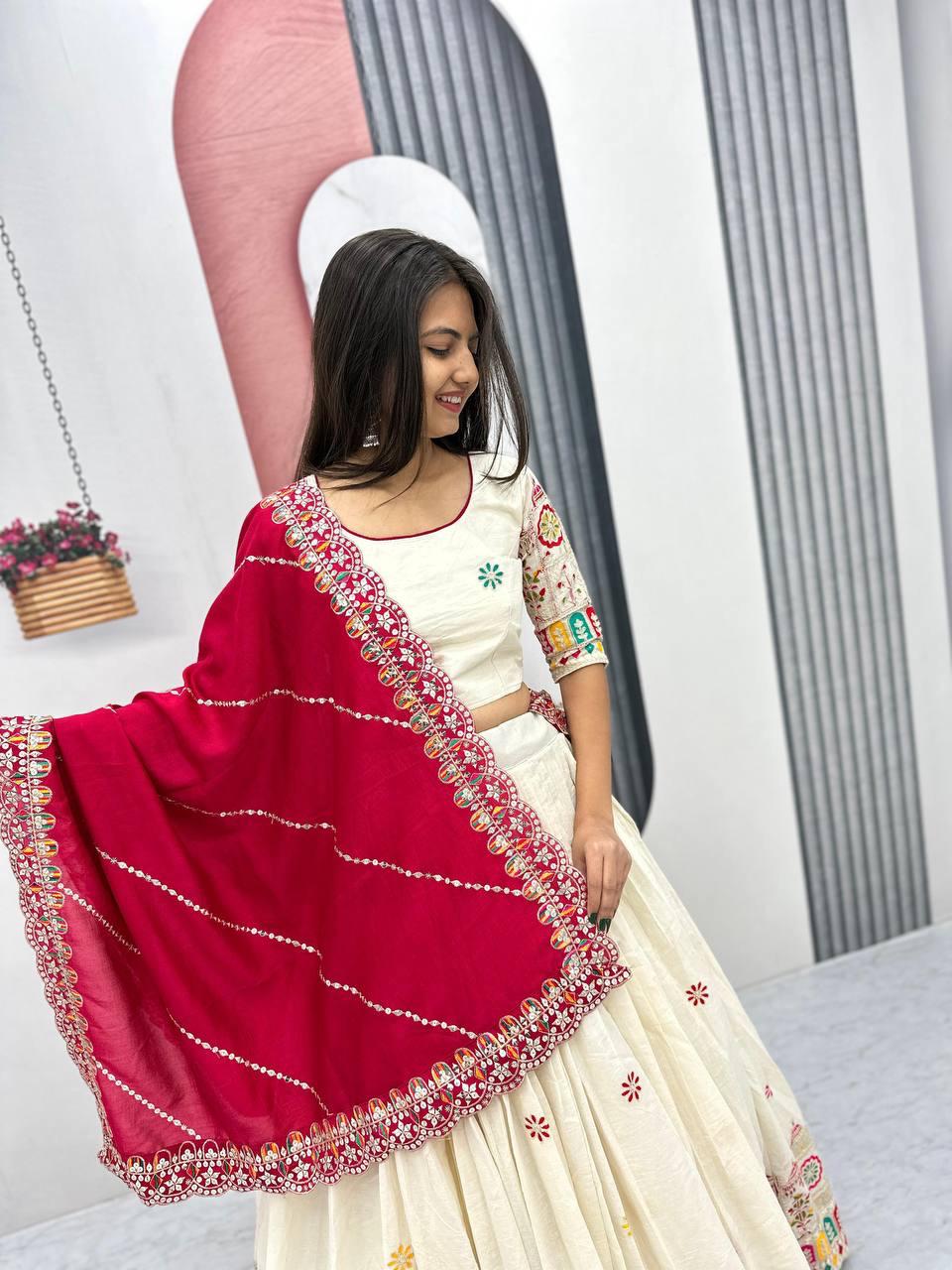 Pure Cotton Choli Set