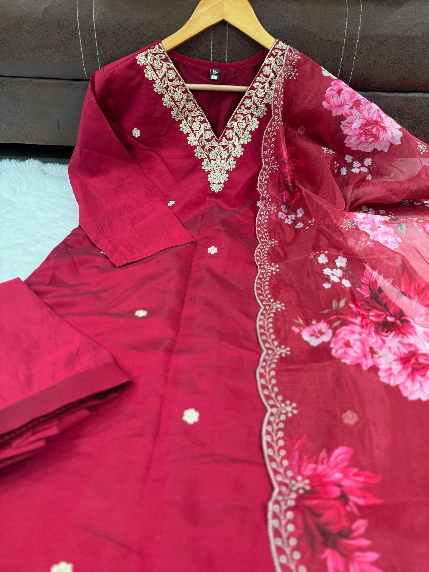 Roman Red Elegance