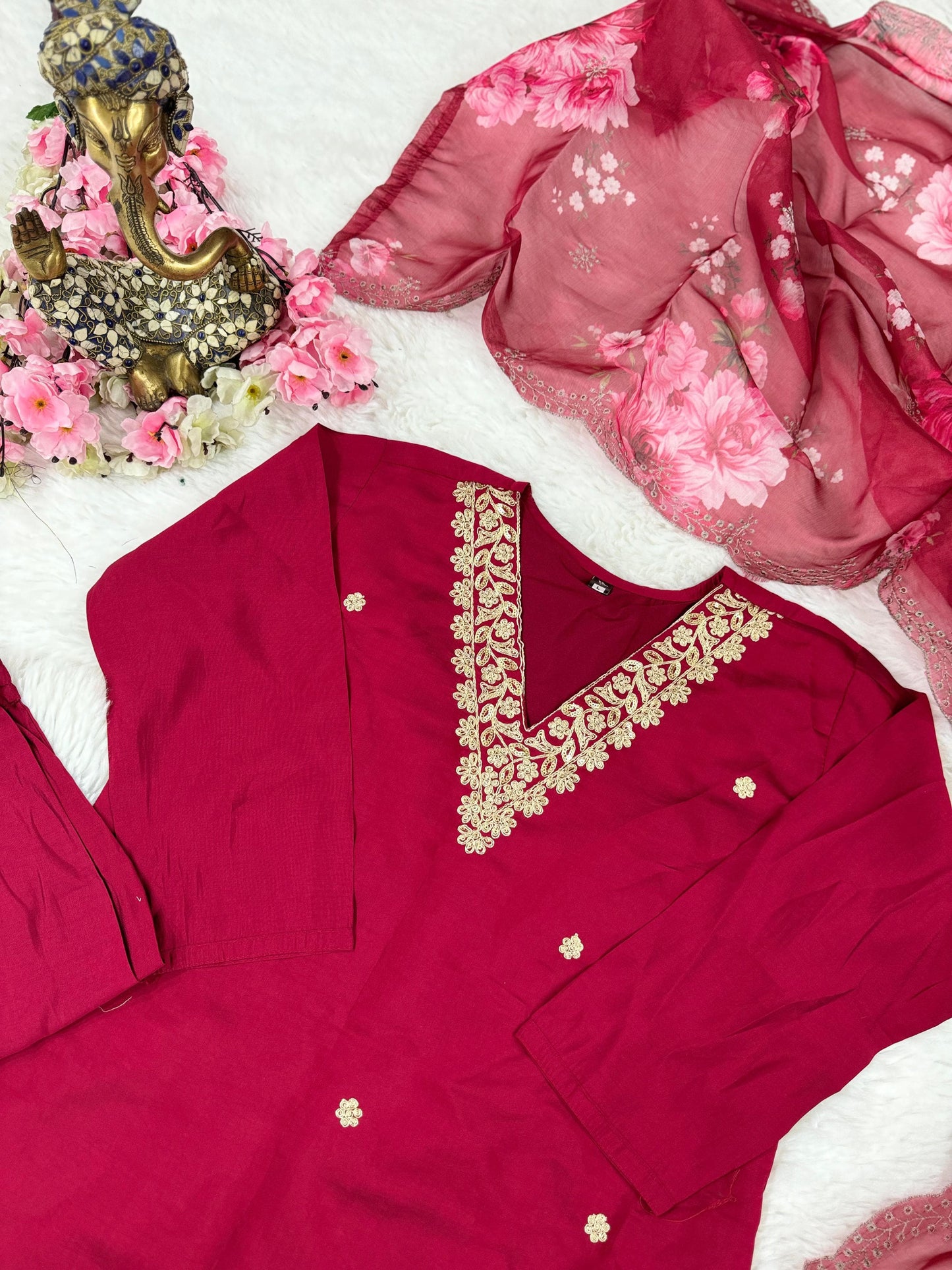 Roman Red Elegance
