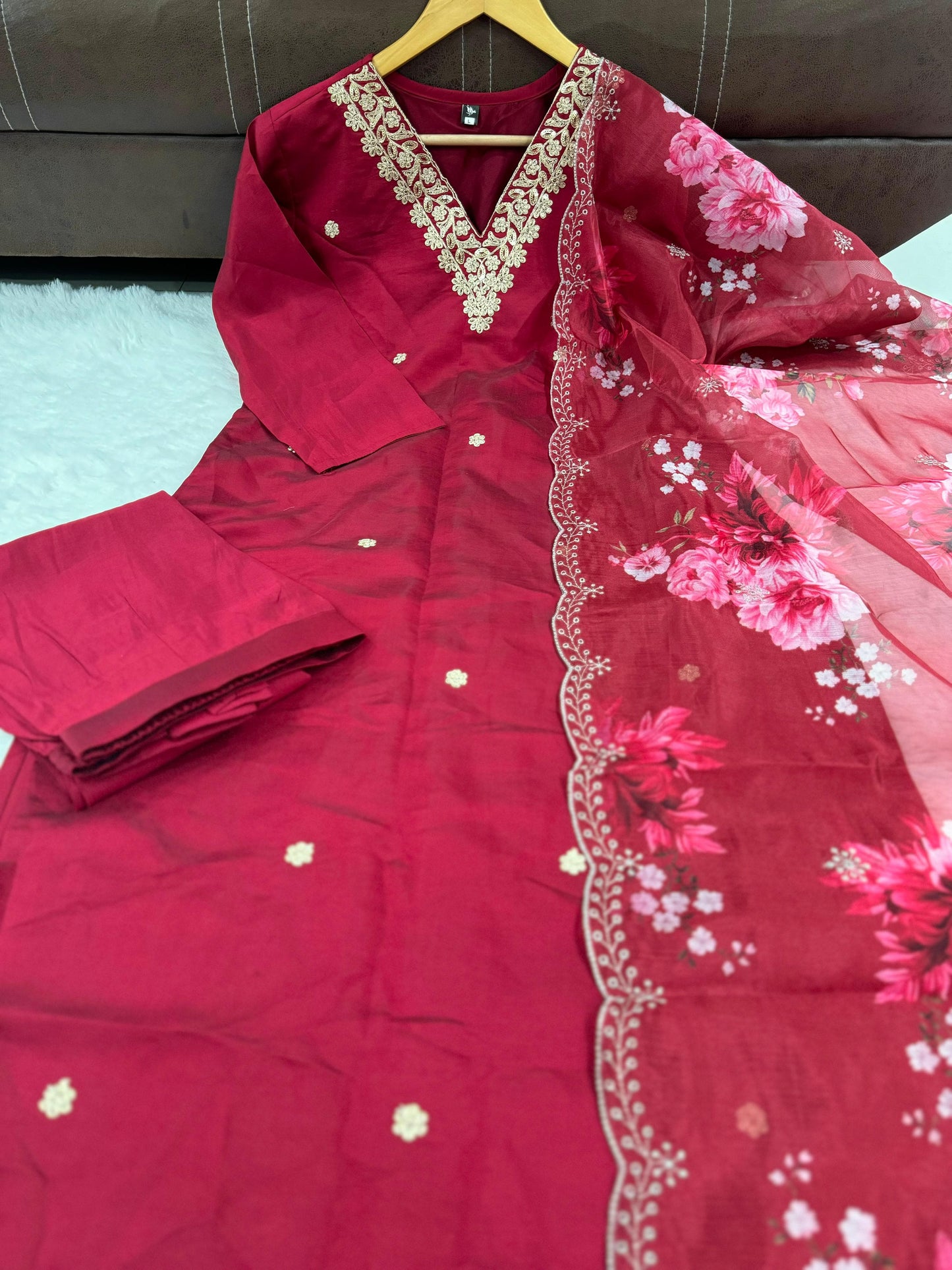 Roman Red Elegance