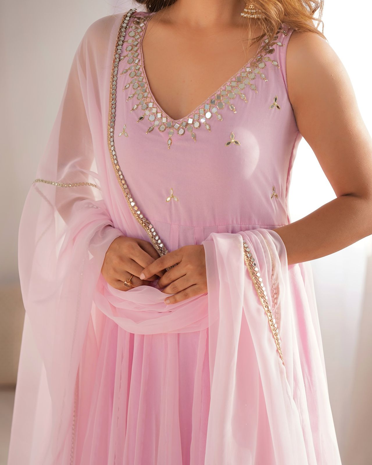 Shimmer Mirror Gown