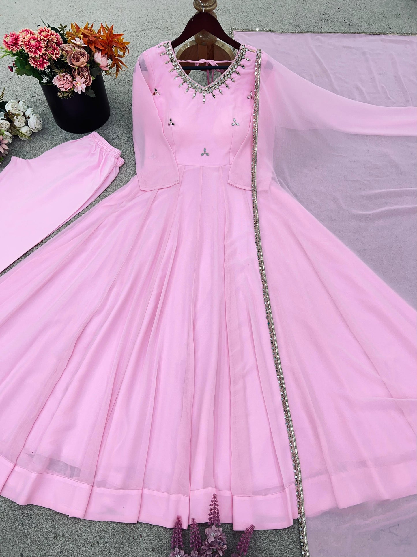 Shimmer Mirror Gown