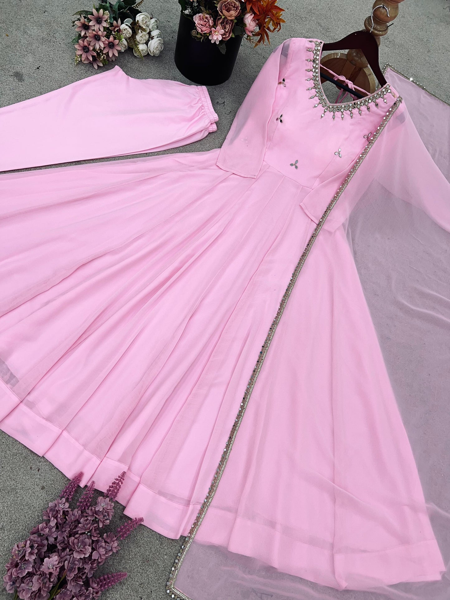 Shimmer Mirror Gown