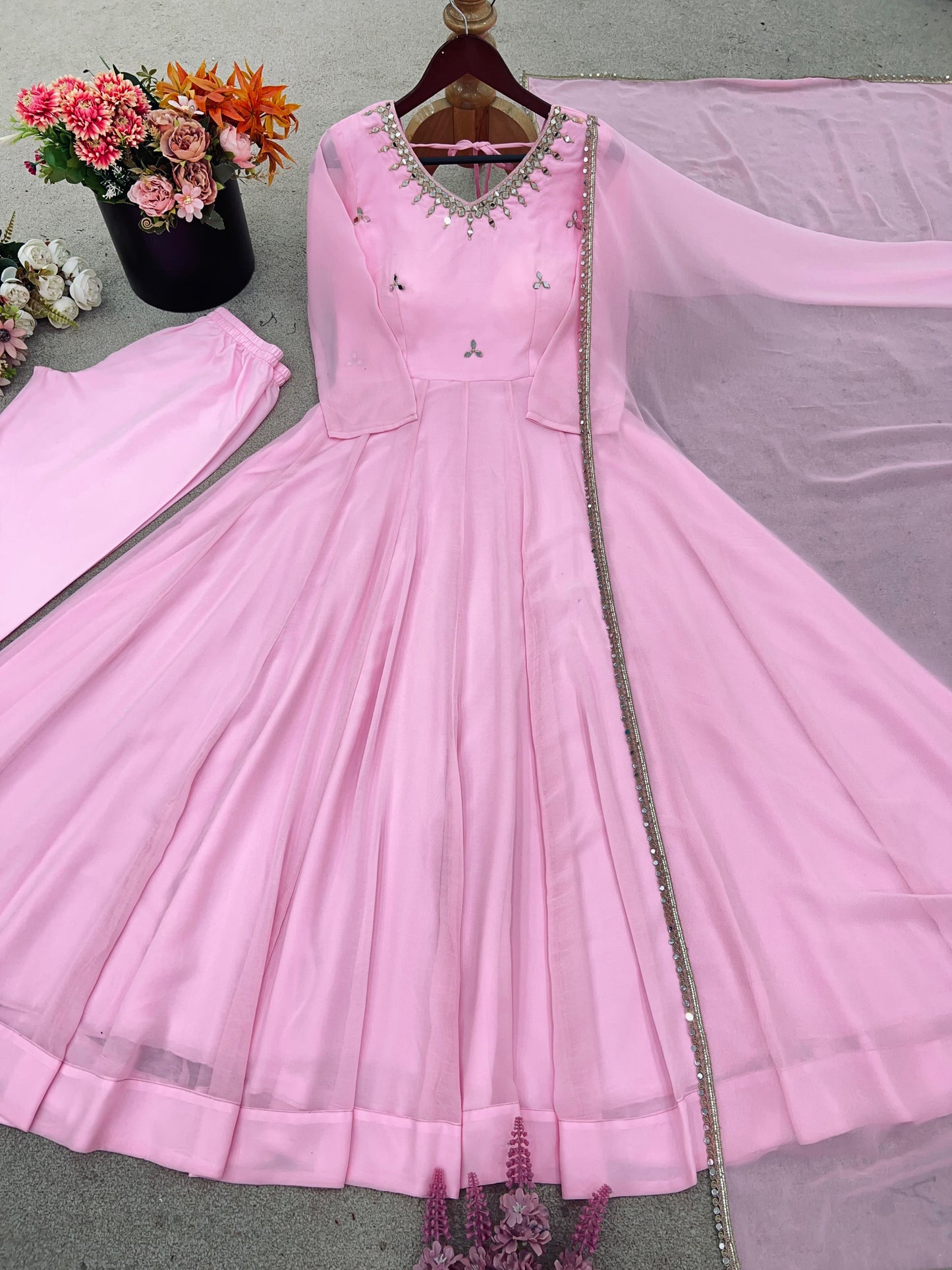 Shimmer Mirror Gown
