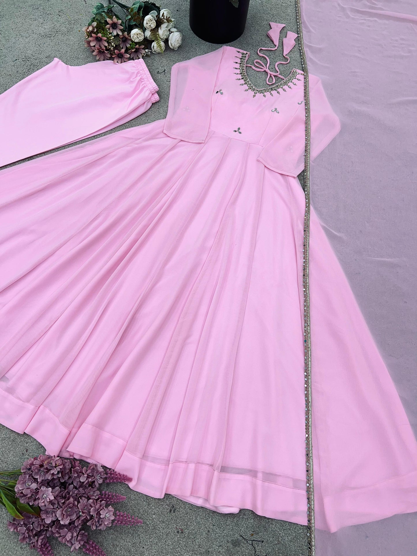 Shimmer Mirror Gown