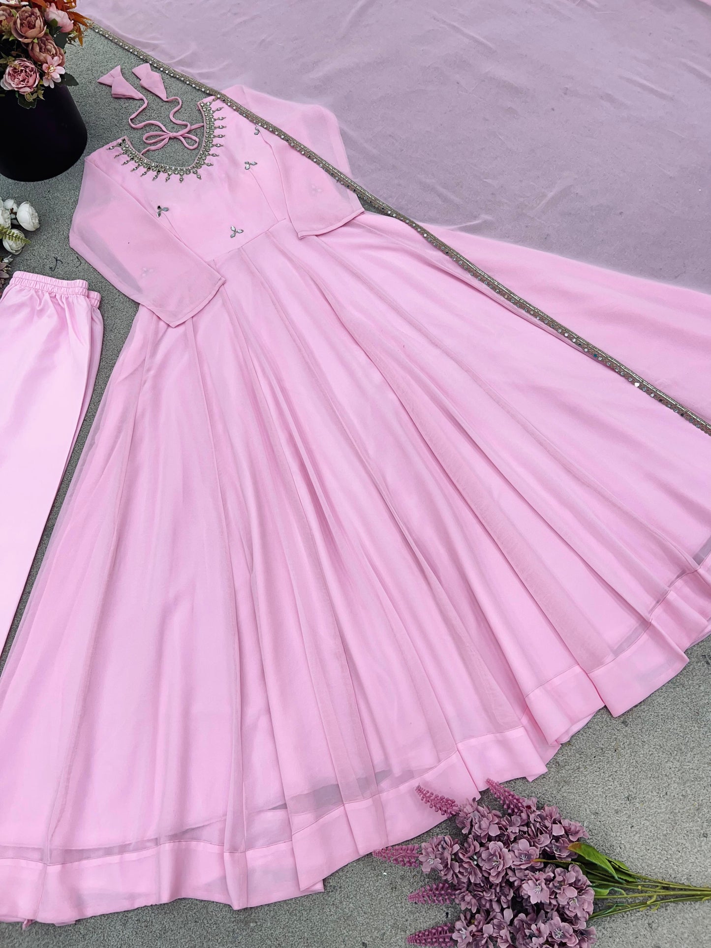 Shimmer Mirror Gown