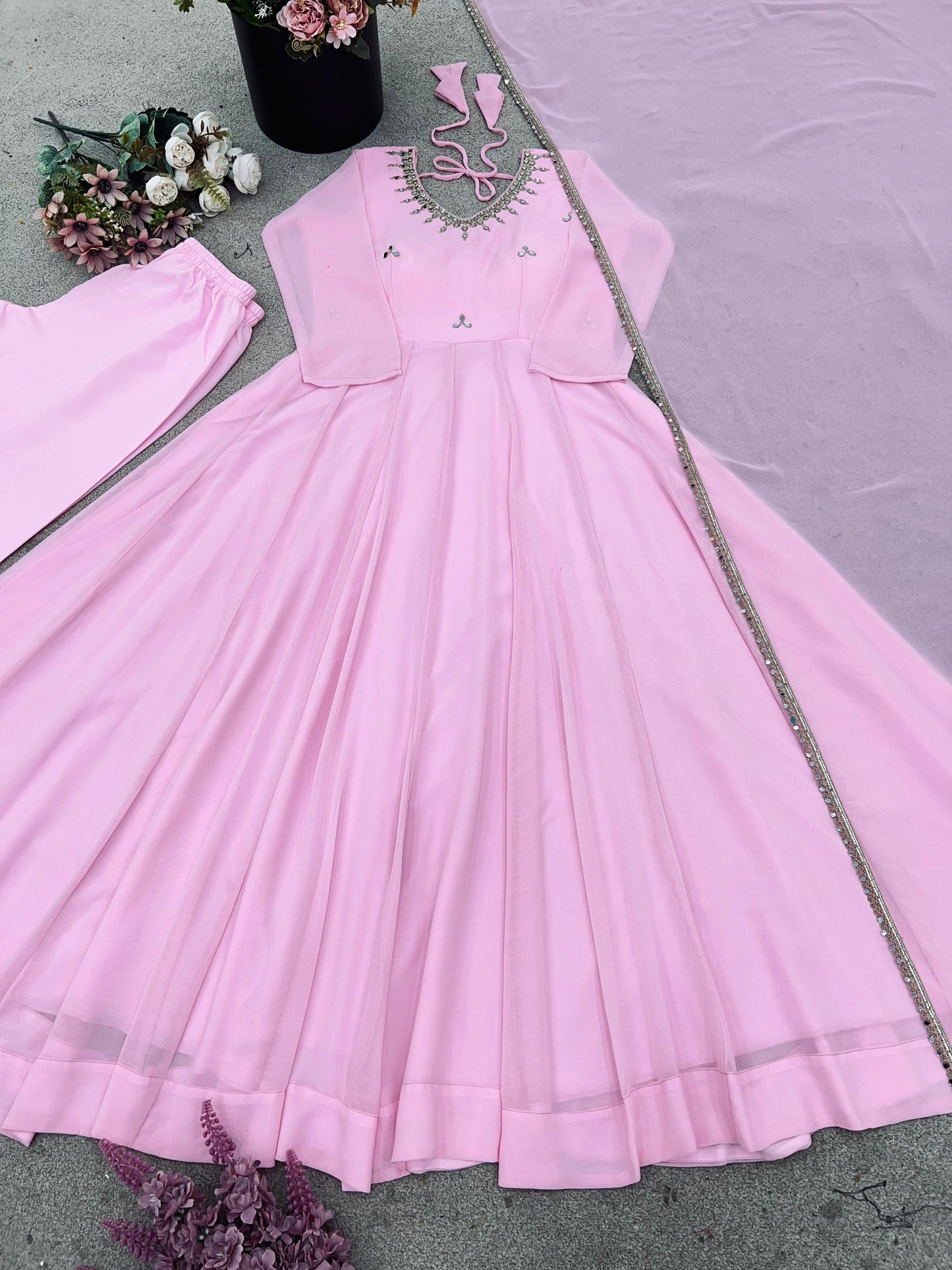 Shimmer Mirror Gown