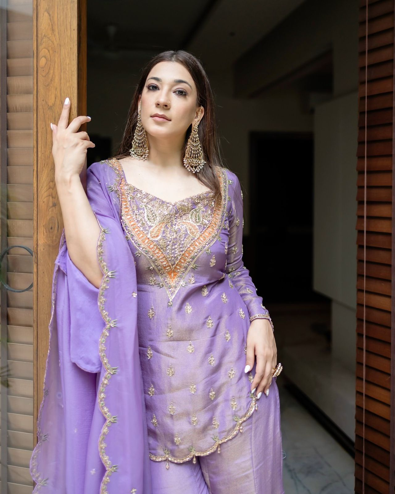Simar Silk Palazzo Set