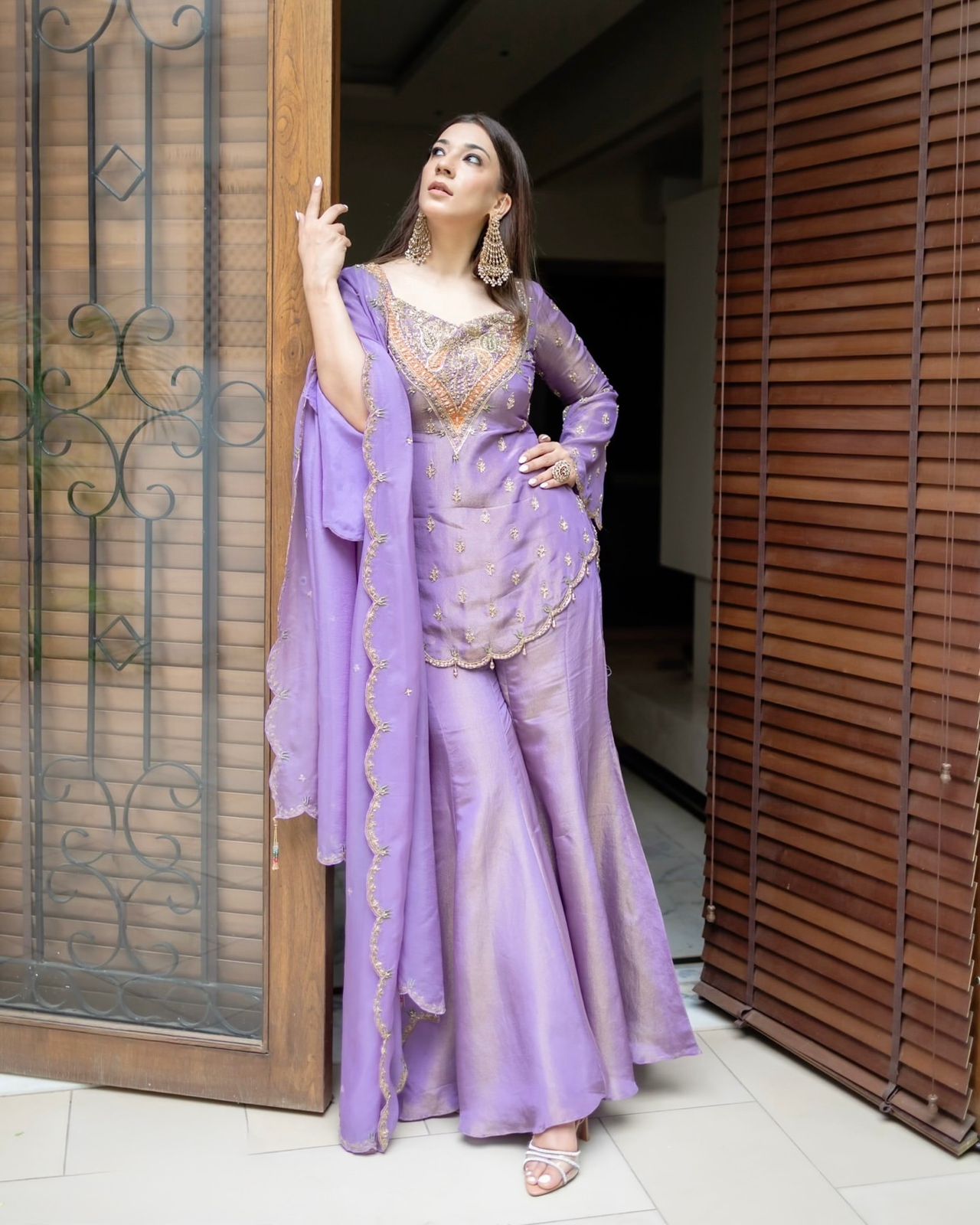 Simar Silk Palazzo Set