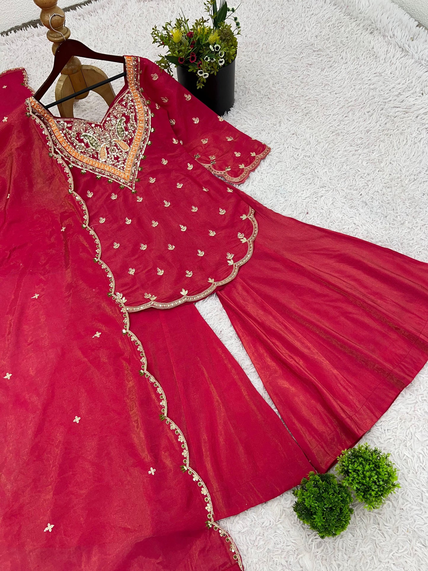 Simar Silk Suit Set