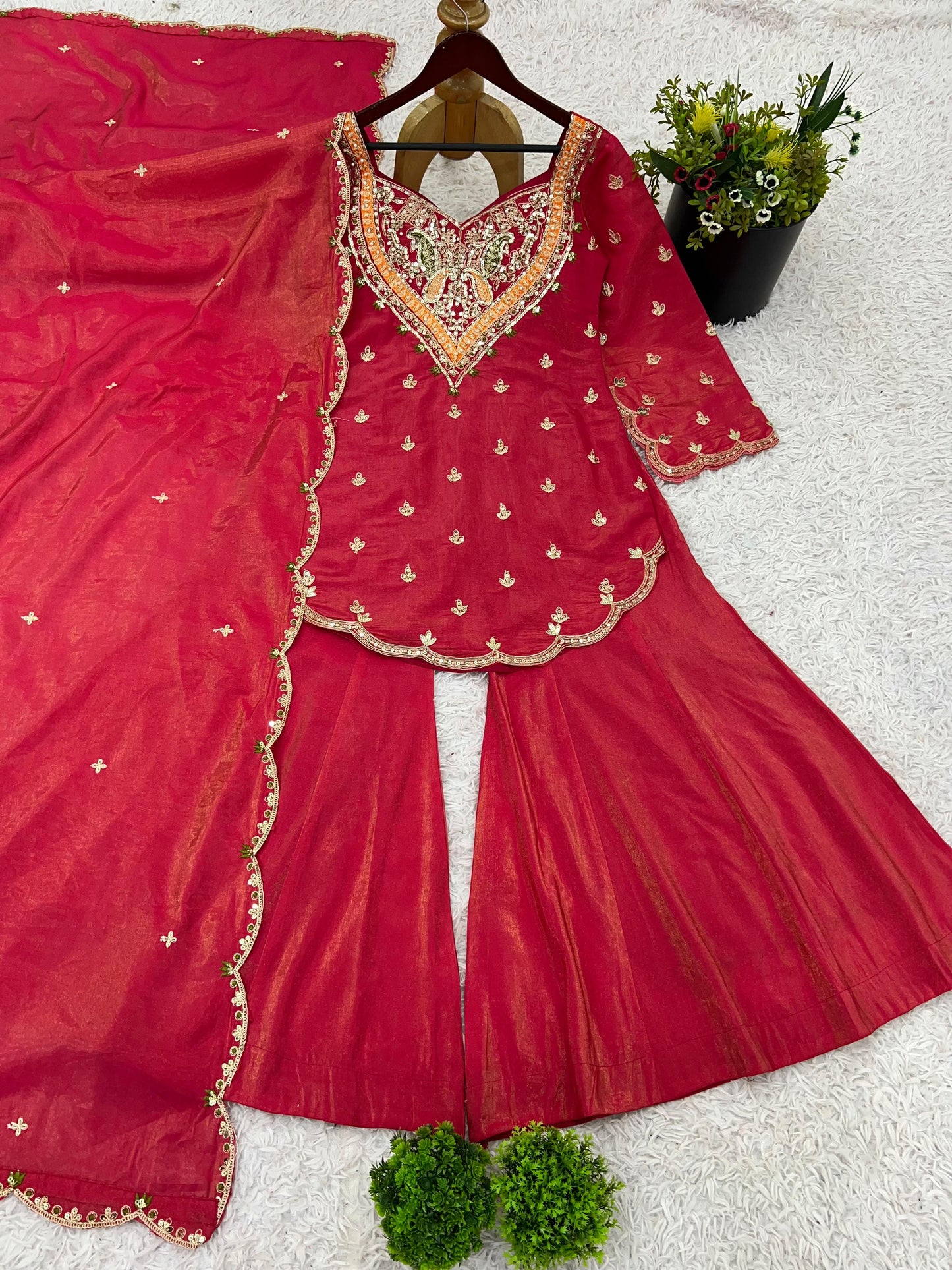 Simar Silk Suit Set