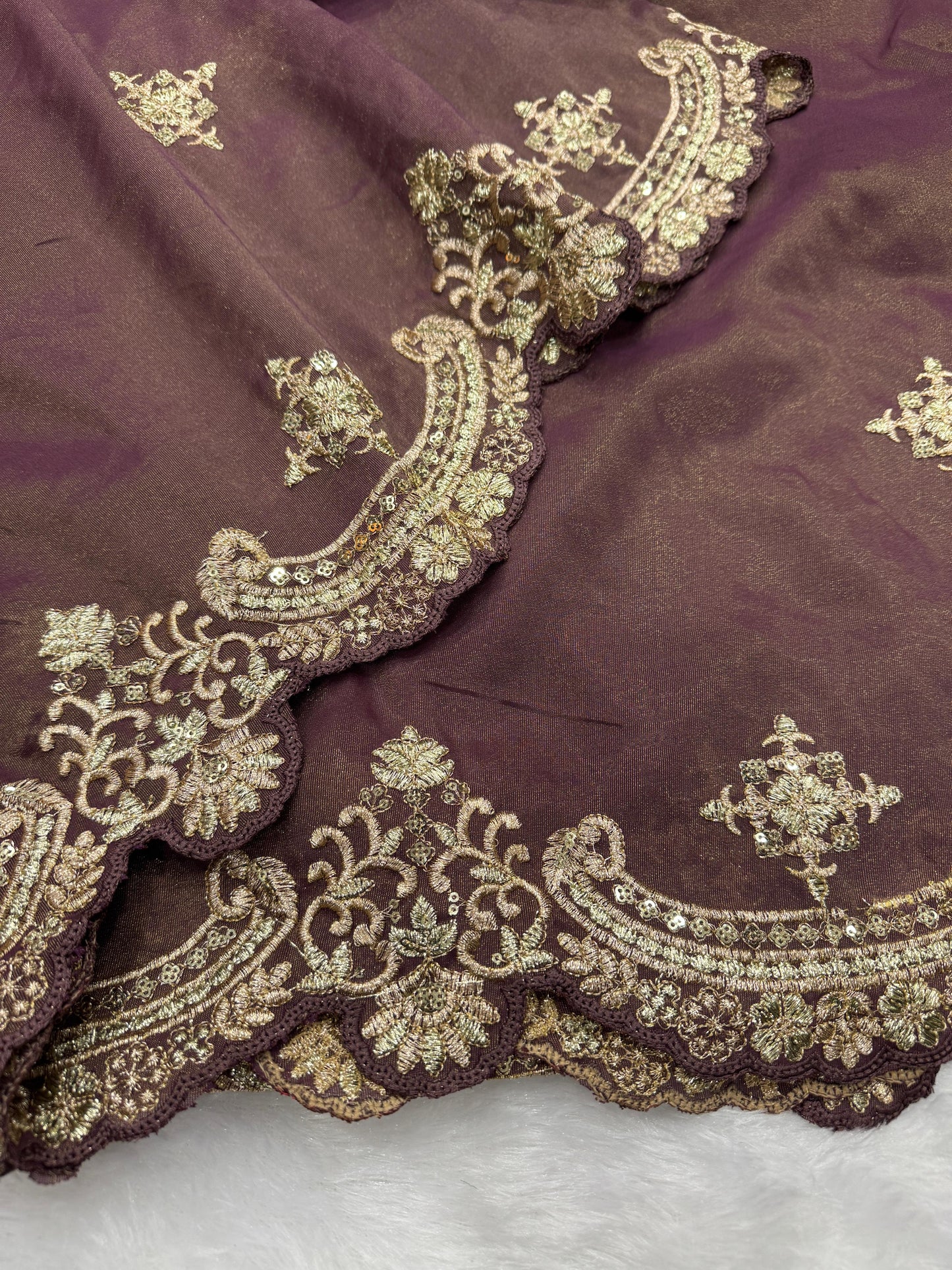 Purple Royal Saree π