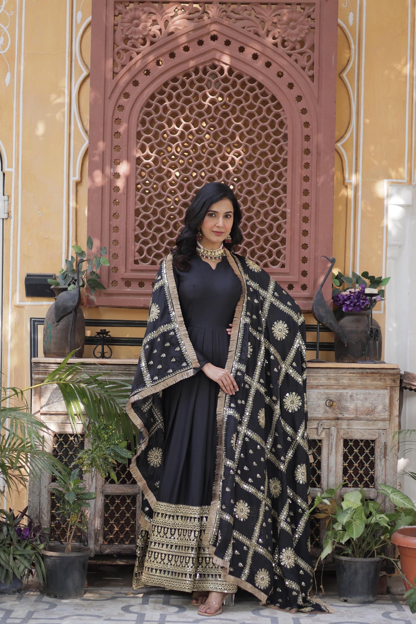 Regal Georgette Set