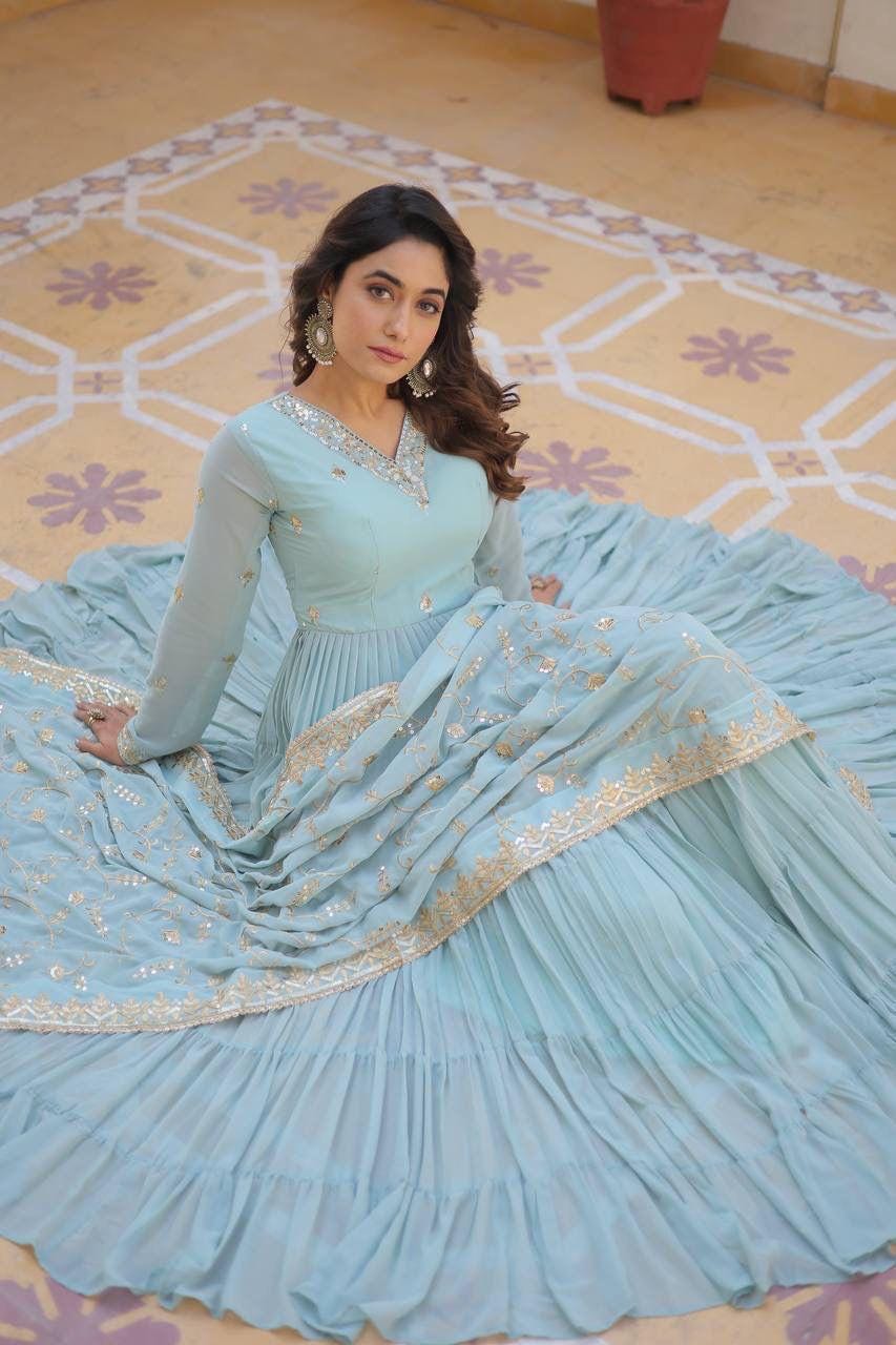 Frill Royale Gown