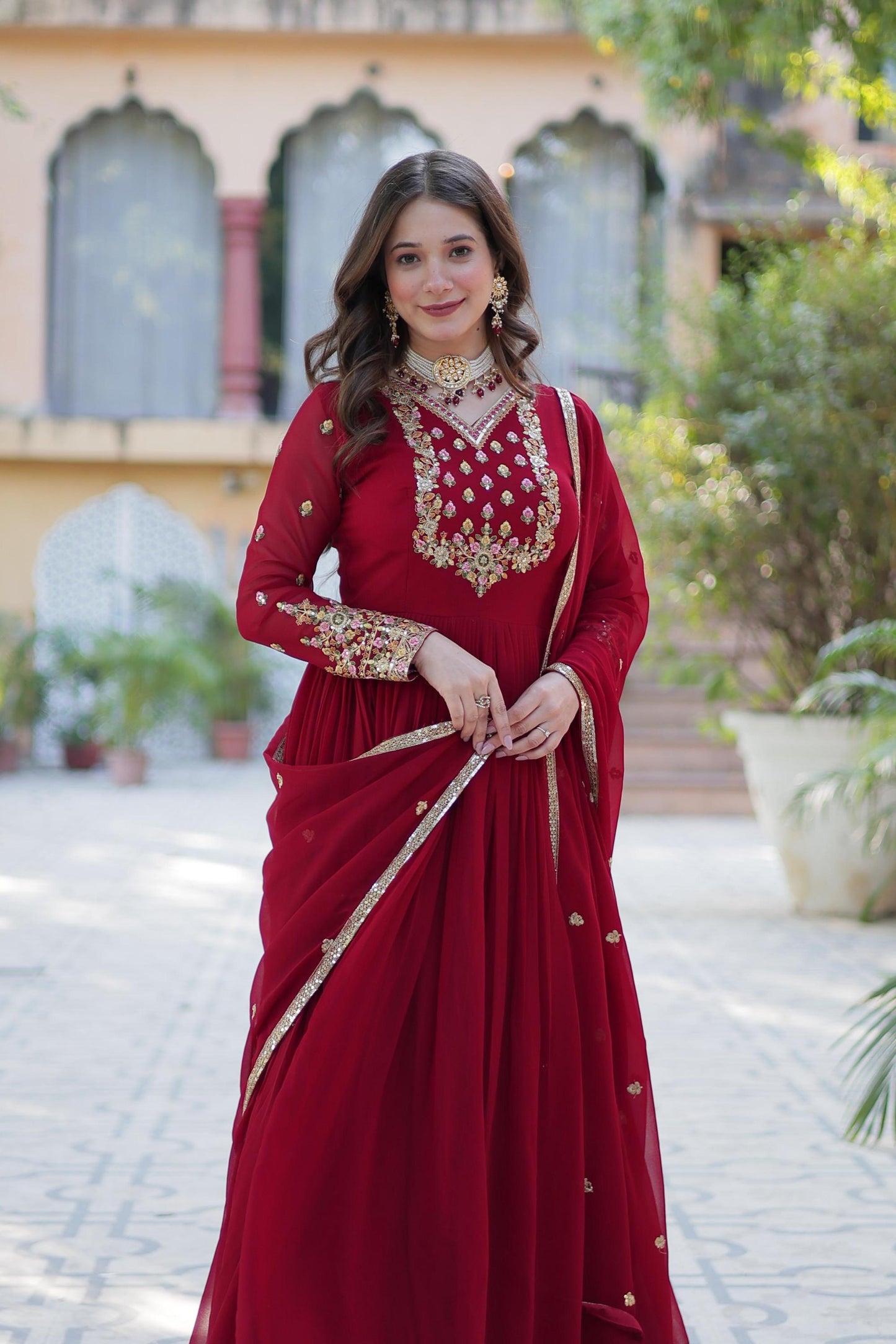 Faux Georgette Charm