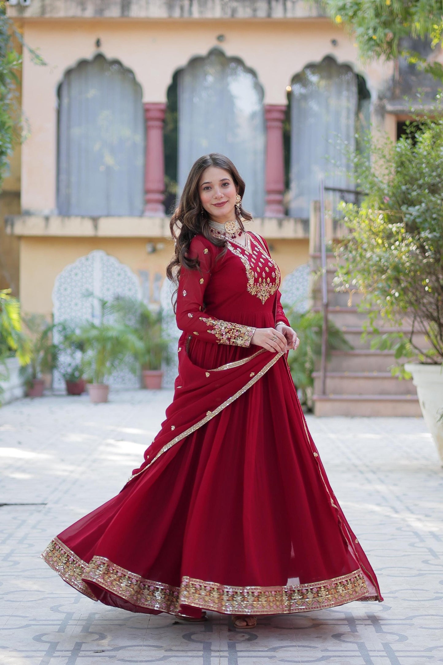 Faux Georgette Charm
