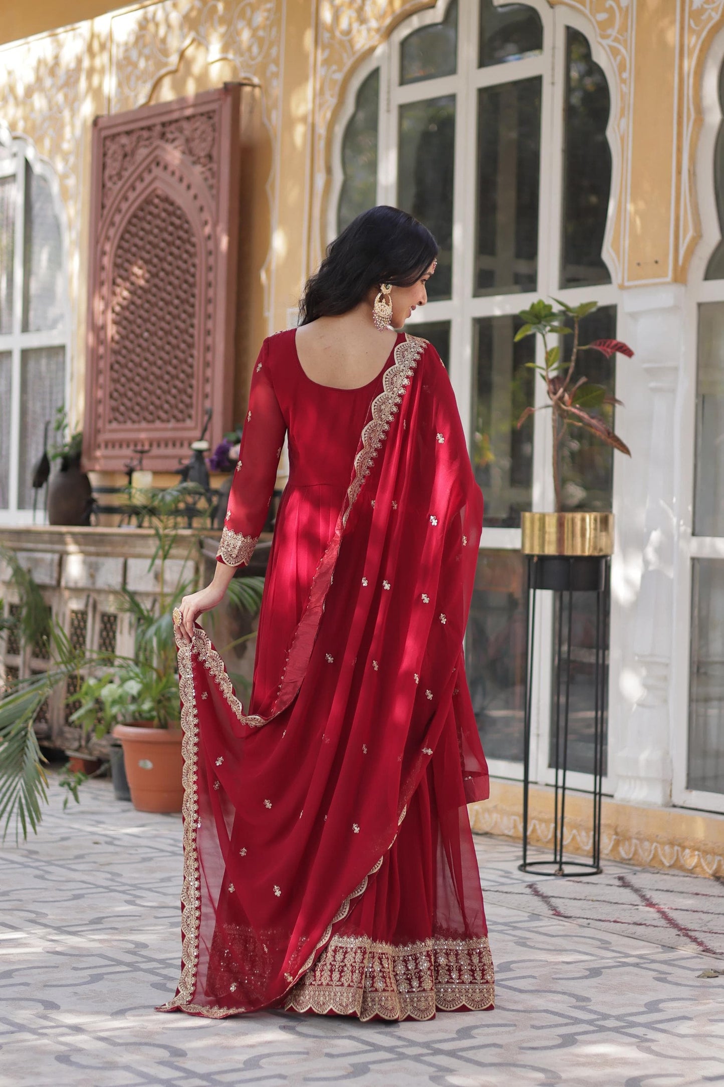 Ethnic Sparkle Gown