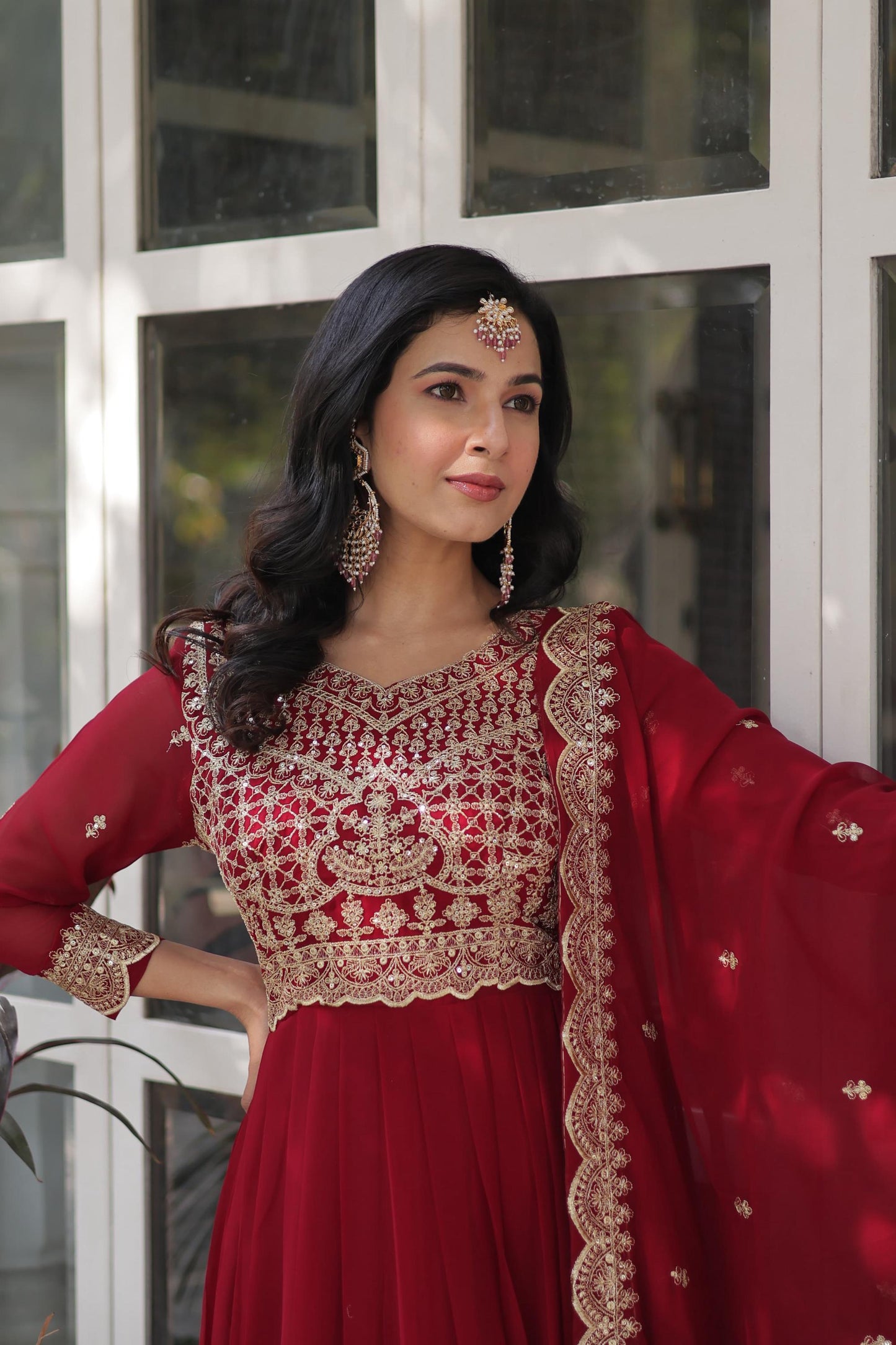 Ethnic Sparkle Gown