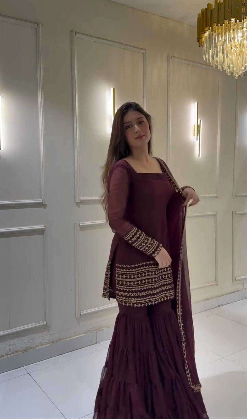 Glam Sharara Charm