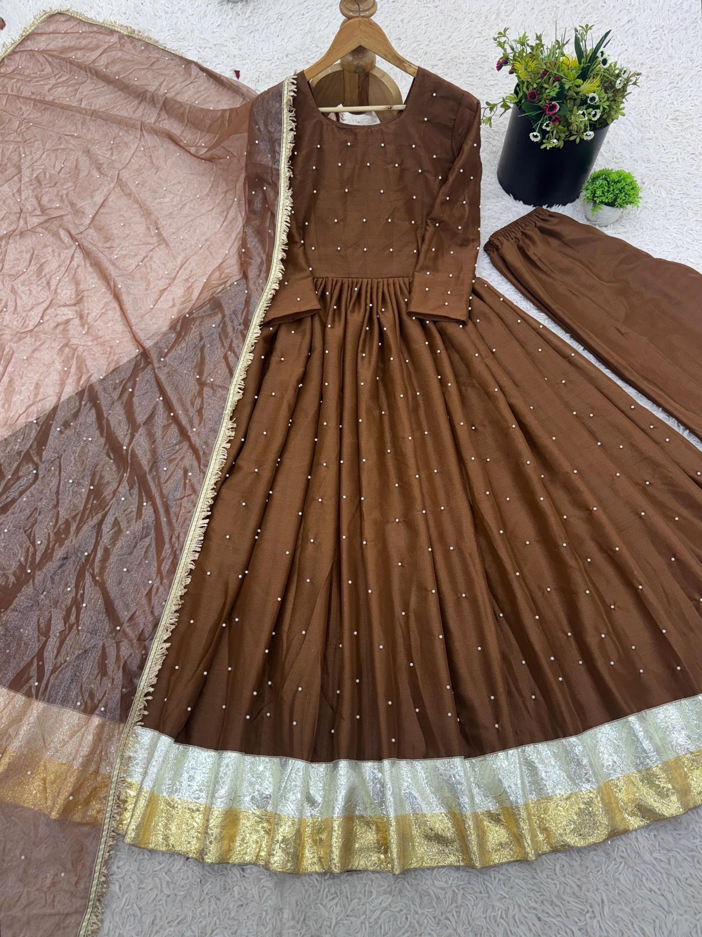 Pearl Luxe Gown