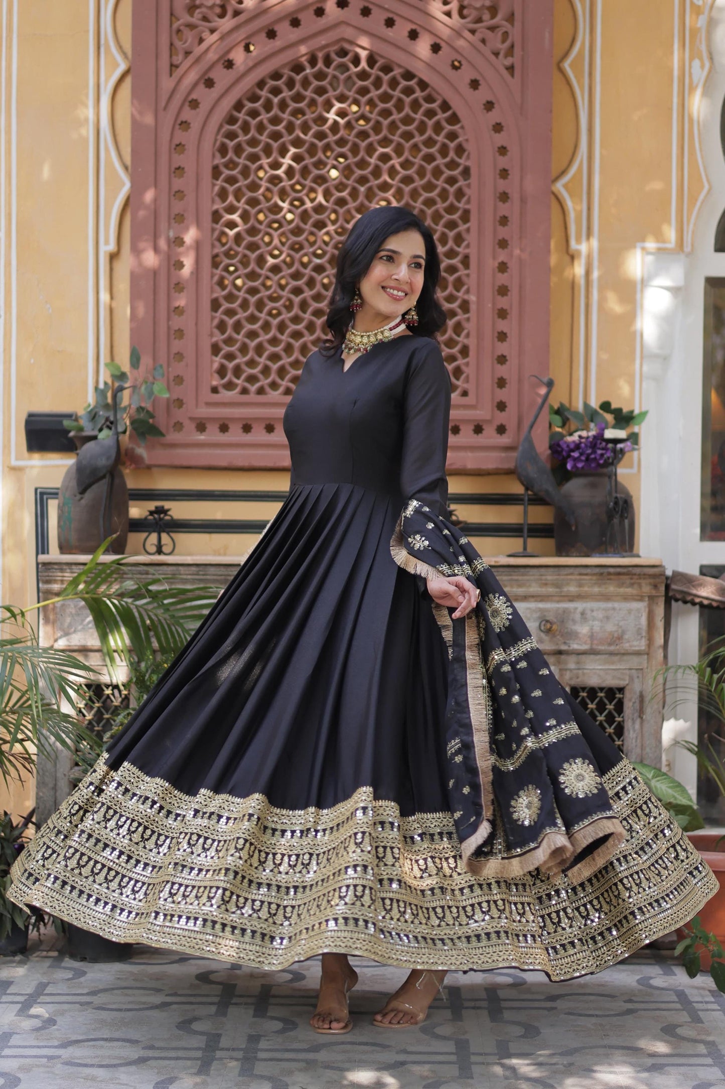 Regal Georgette Set