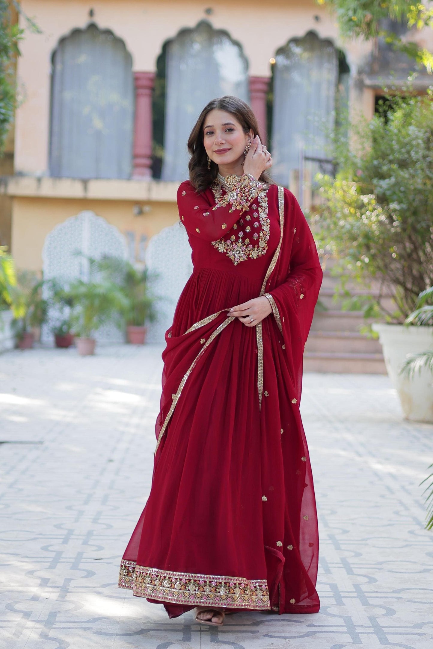 Faux Georgette Charm