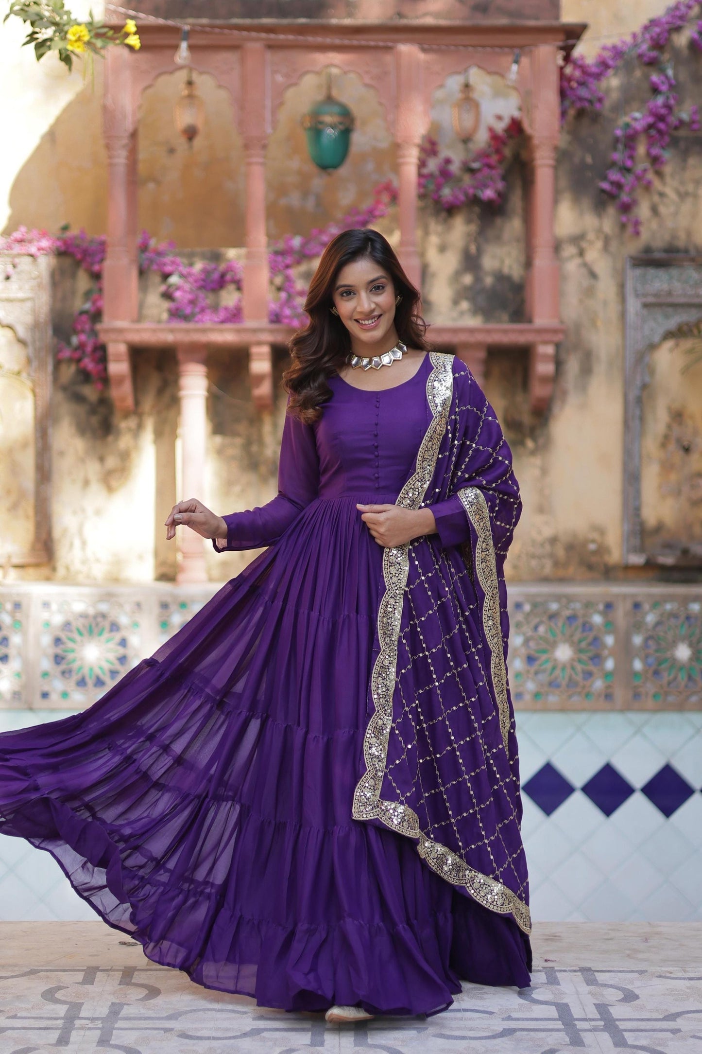 Frill Spark Gown PRP